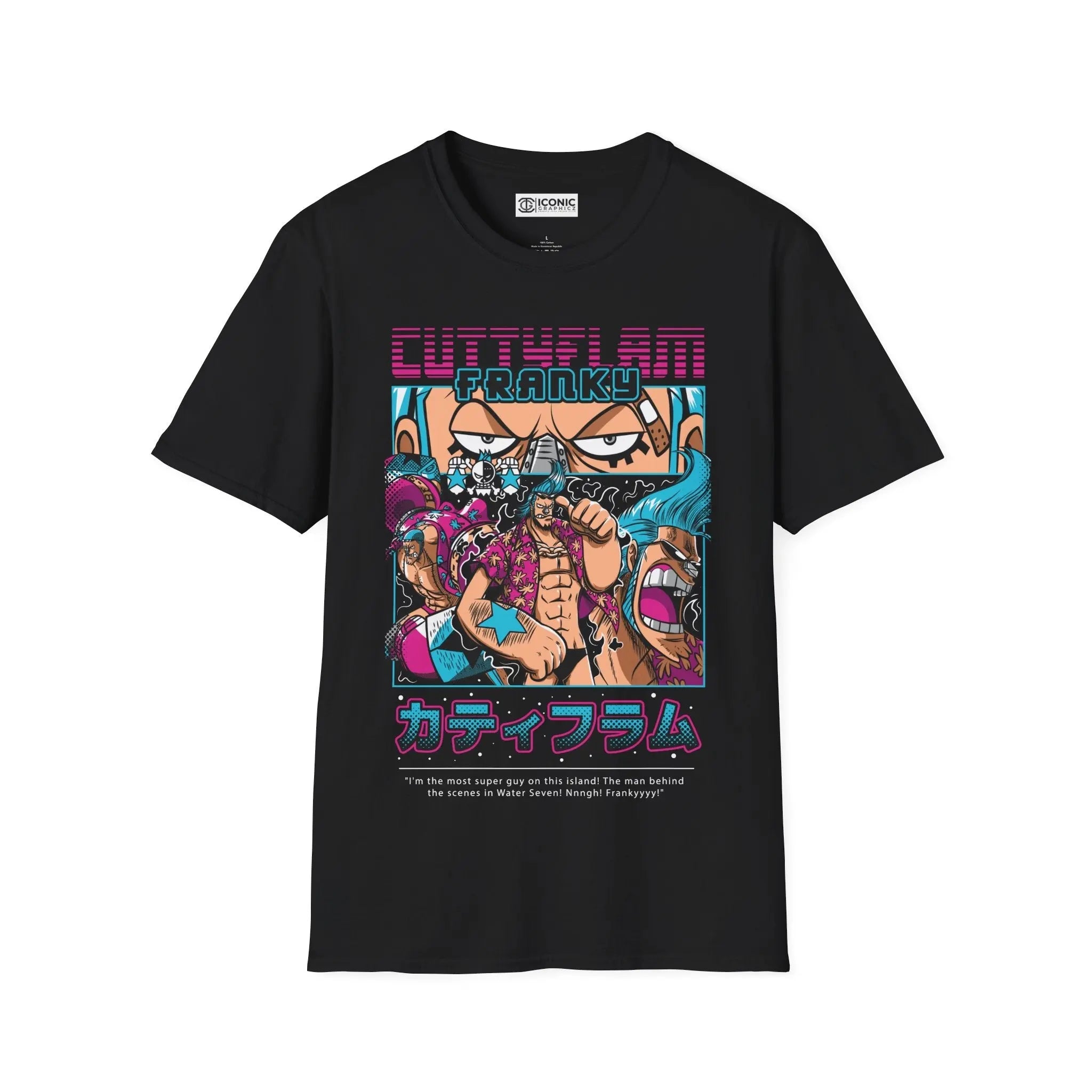 Franky One Piece T-Shirt Printify
