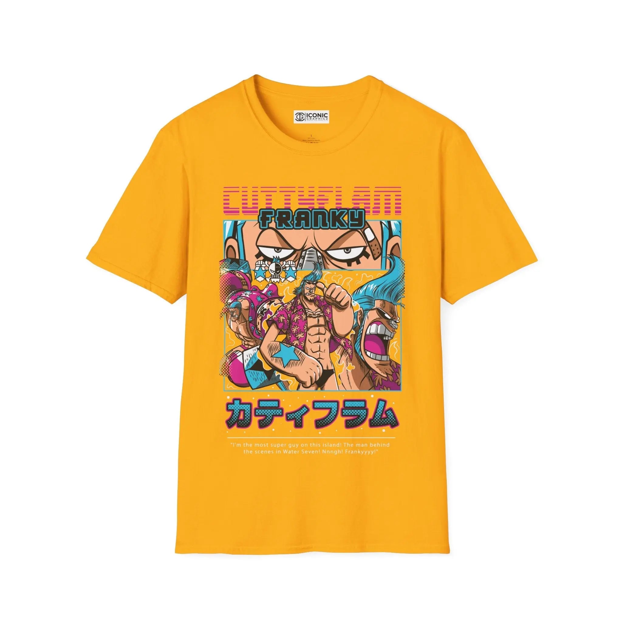 Franky One Piece T-Shirt Printify