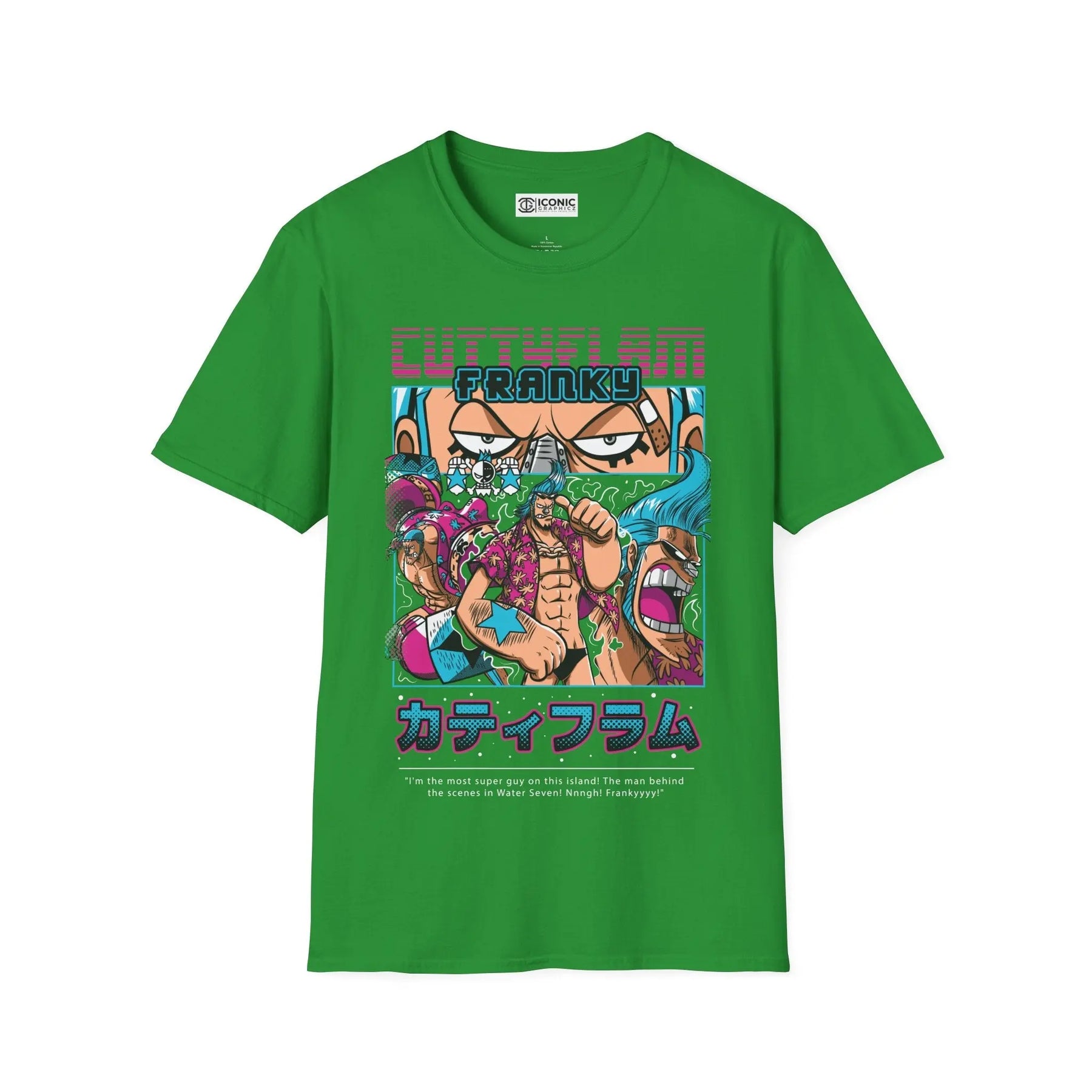Franky One Piece T-Shirt Printify