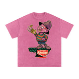 Freddy Elf Acid Wash Oversize T-Shirt - 250 GSM ODMPOD