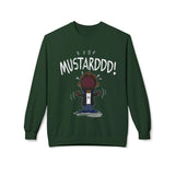 Funny Kendrick Mustard Crying Sweatshirt | Unisex Midweight Crewneck | Perfect Gift for Food Lovers Printify