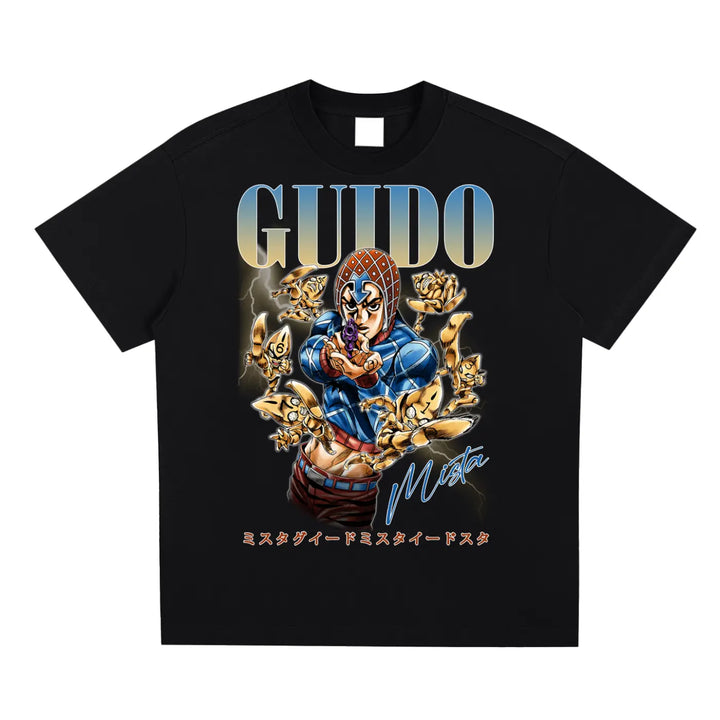 GUIDO MISTA Jojo bizarre adventure  Quick-Dry Cooling T-shirt ODMPOD
