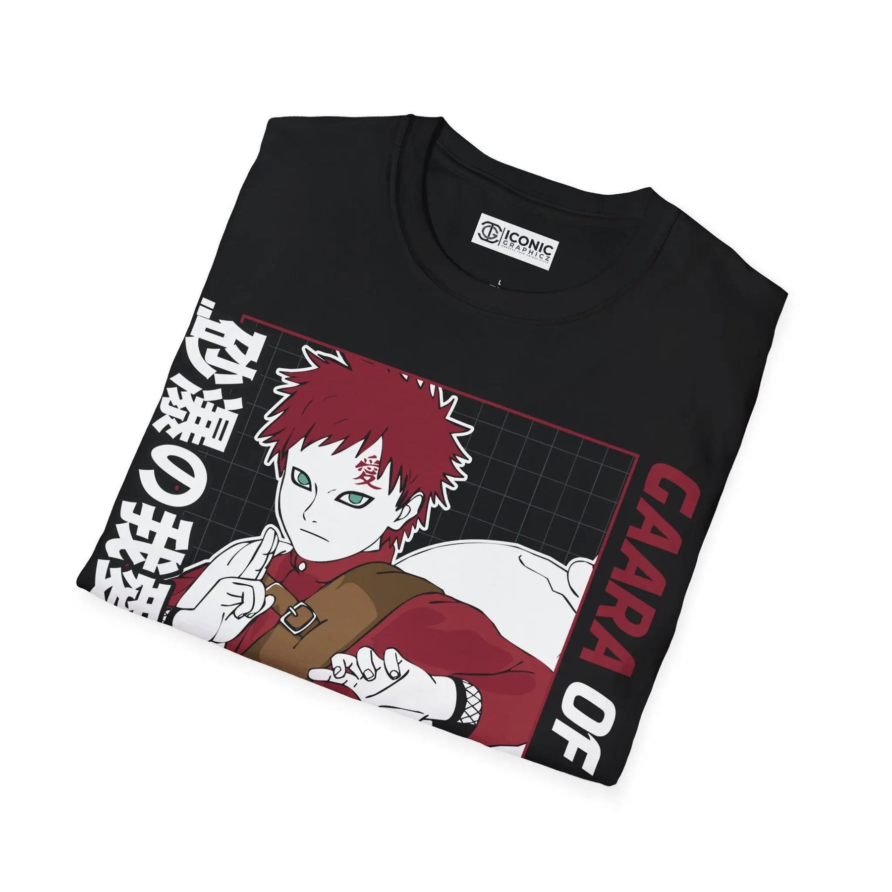 Gaara Naruto T-Shirt Printify