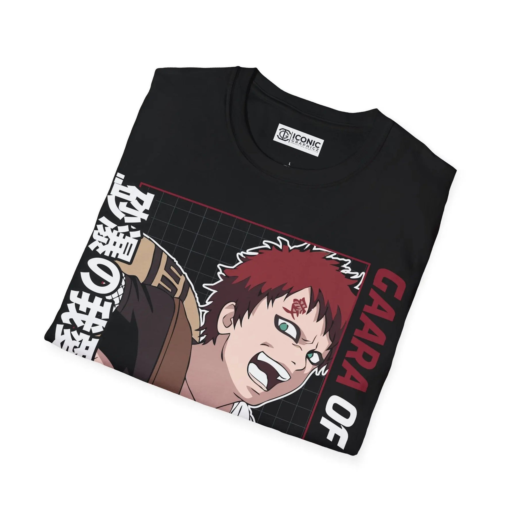 Gaara Naruto T-Shirt Printify