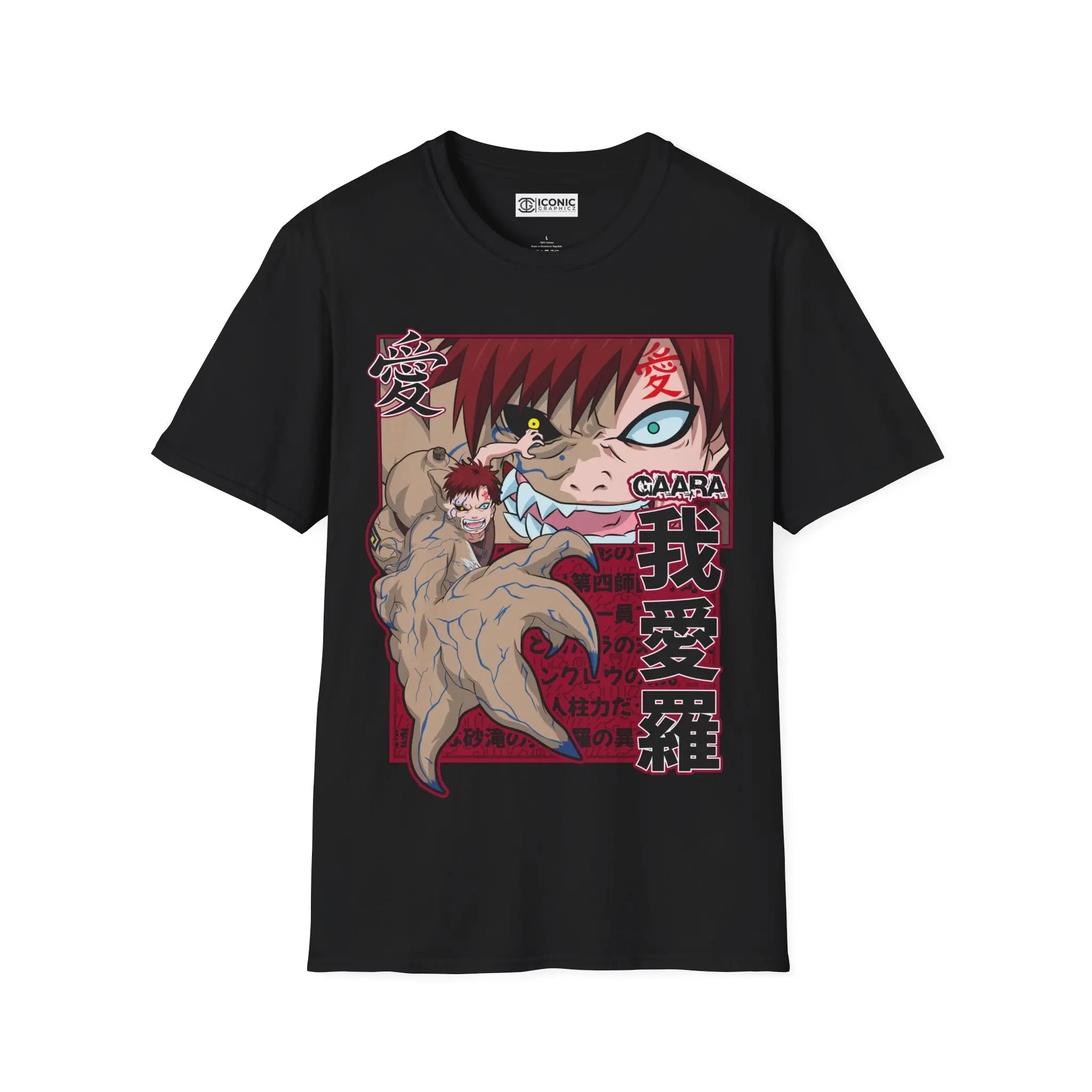 Gaara Naruto T-Shirt Printify