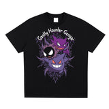 Gastly x Hunter x Gengar Pokemon Sorona Quick-Dry Cooling T-shirt ODMPOD