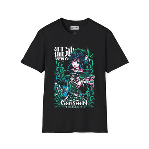 Genshin Impact Venti T-Shirt Printify