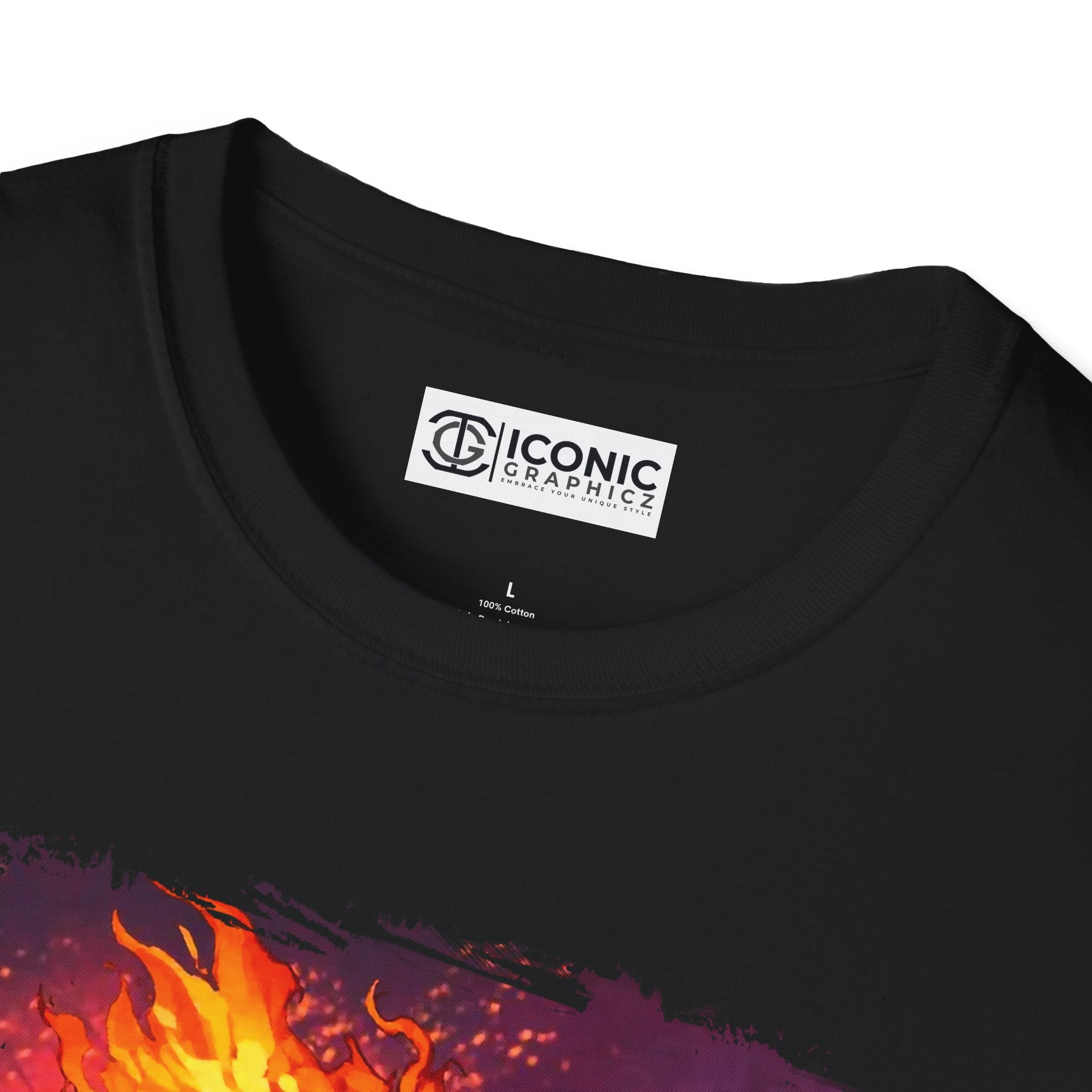 Ghost Rider T-Shirt - IGZ Clothing  - Ghost Rider Unisex Softstyle T-Shirt Best Price 26 at IGZ Clothing 