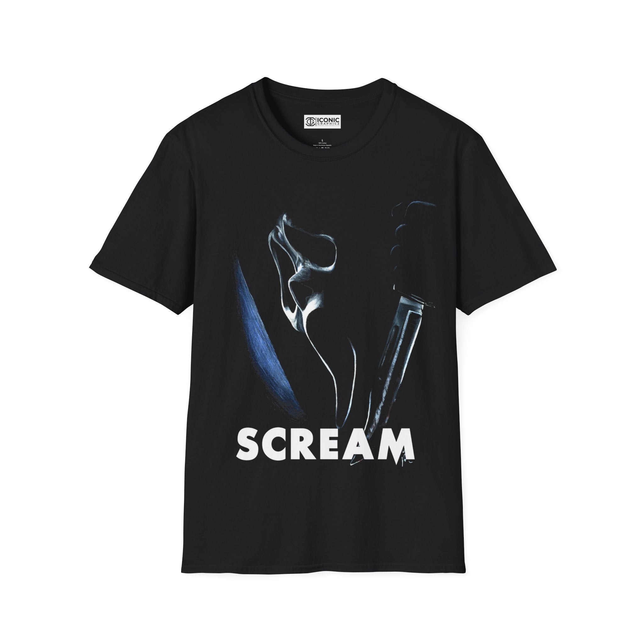 Ghostface T-Shirt - IGZ Clothing  - Ghostface Unisex Softstyle T-Shirt Best Price 26 at IGZ Clothing 