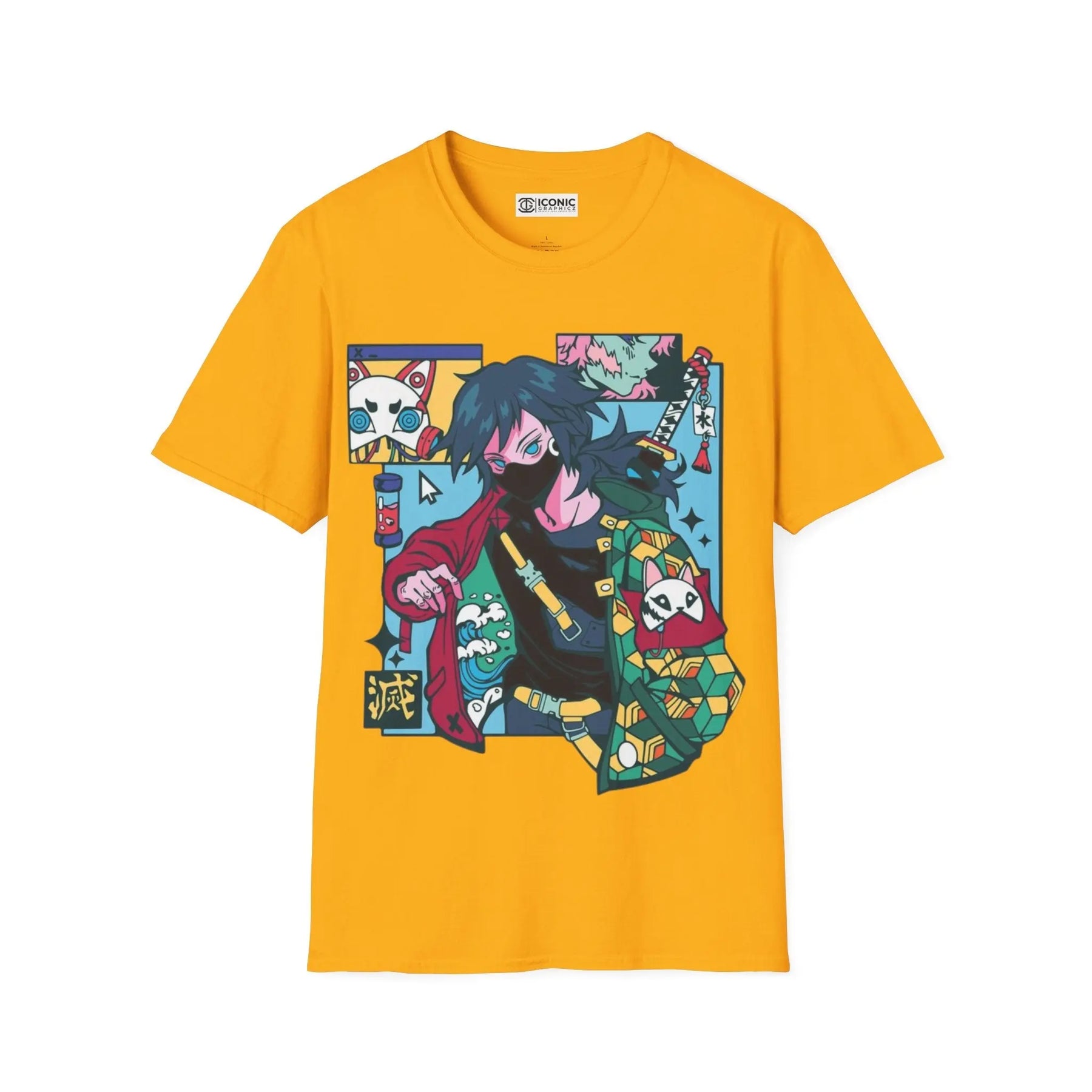 Giyu Demon Slayer T-Shirt Printify