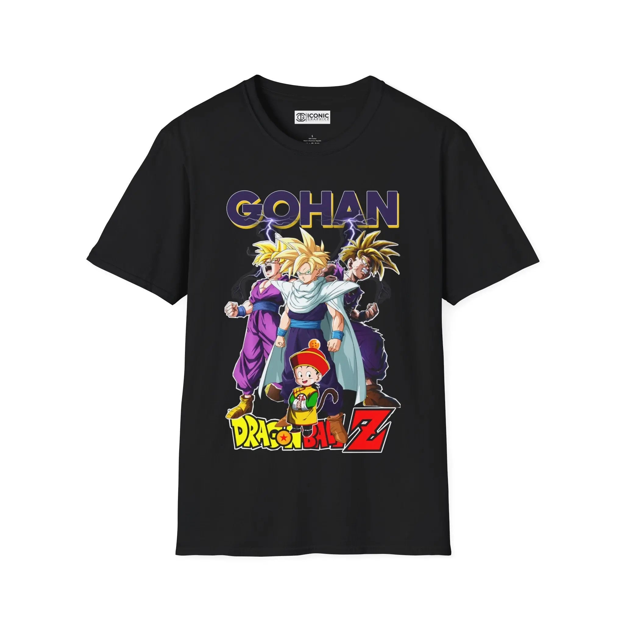 Gohan Dragonball T-Shirt Printify