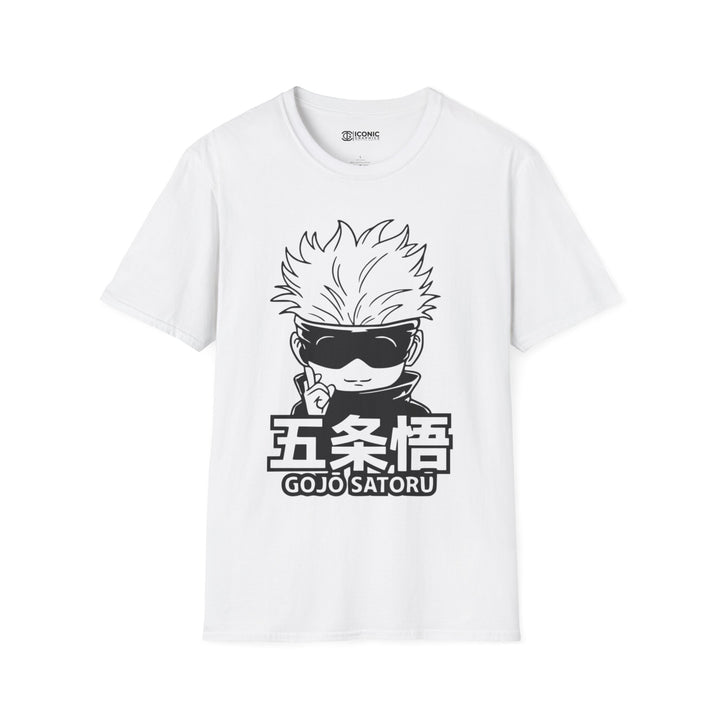 Gojo Jujitsu Kaisen T-Shirt - IGZ Clothing  - Gojo Unisex Softstyle T-Shirt Best Price 26 at IGZ Clothing 