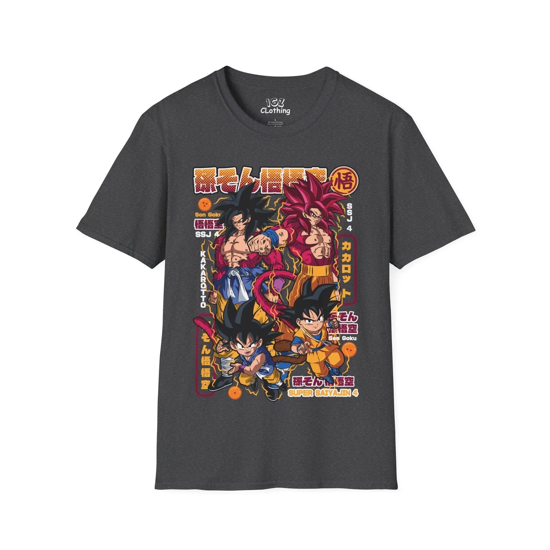 Goku DragonBall Daima x GT T-Shirt Printify