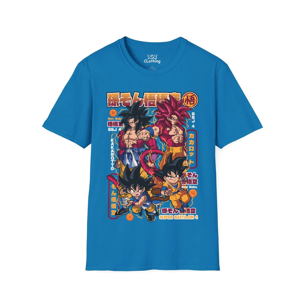 Goku DragonBall Daima x GT T-Shirt Printify
