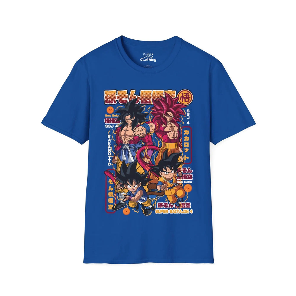 Goku DragonBall Daima x GT T-Shirt Printify