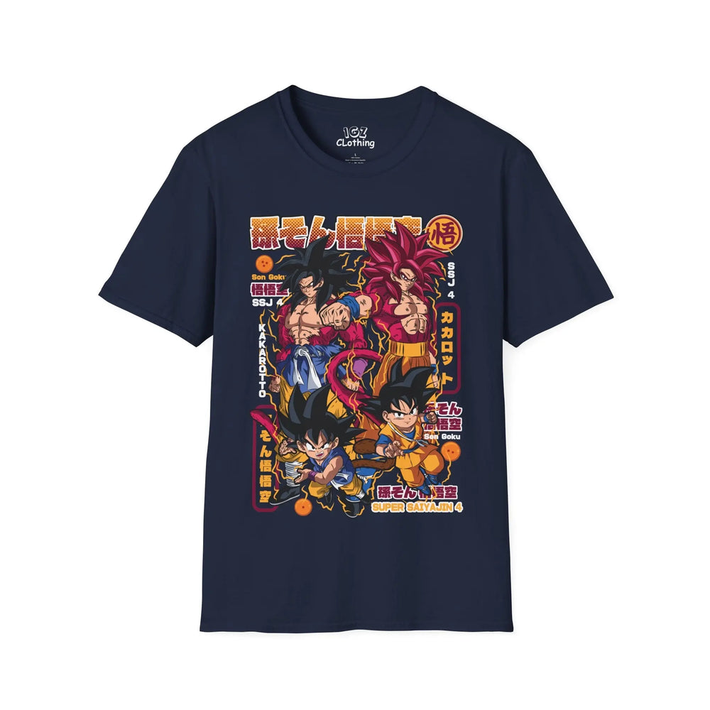 Goku DragonBall Daima x GT T-Shirt Printify