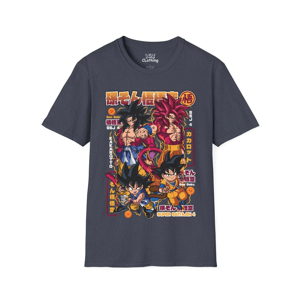 Goku DragonBall Daima x GT T-Shirt Printify