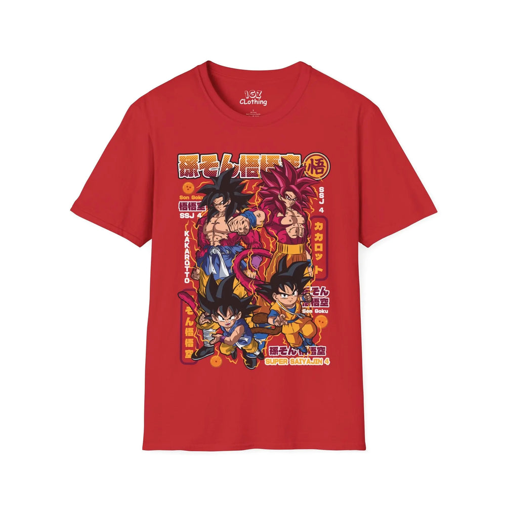 Goku DragonBall Daima x GT T-Shirt Printify