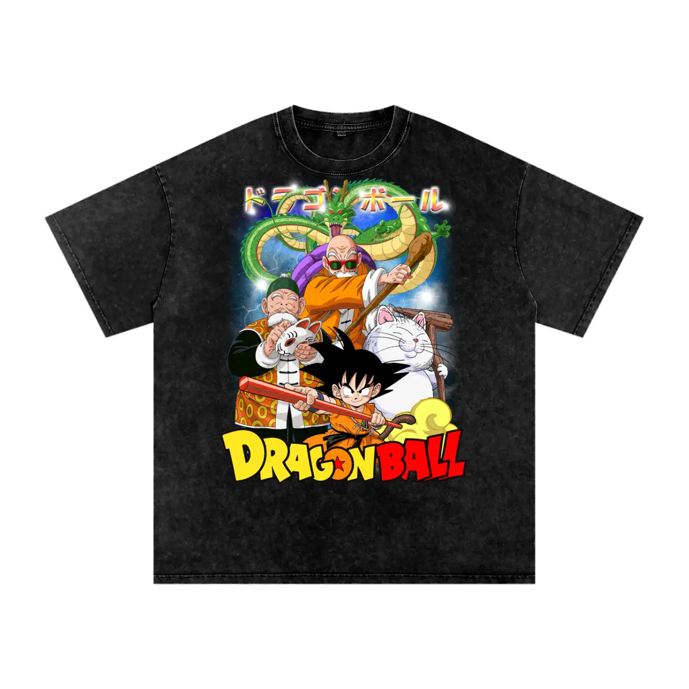 Goku Dragonball Acid Wash Oversize T-Shirt ODMPOD