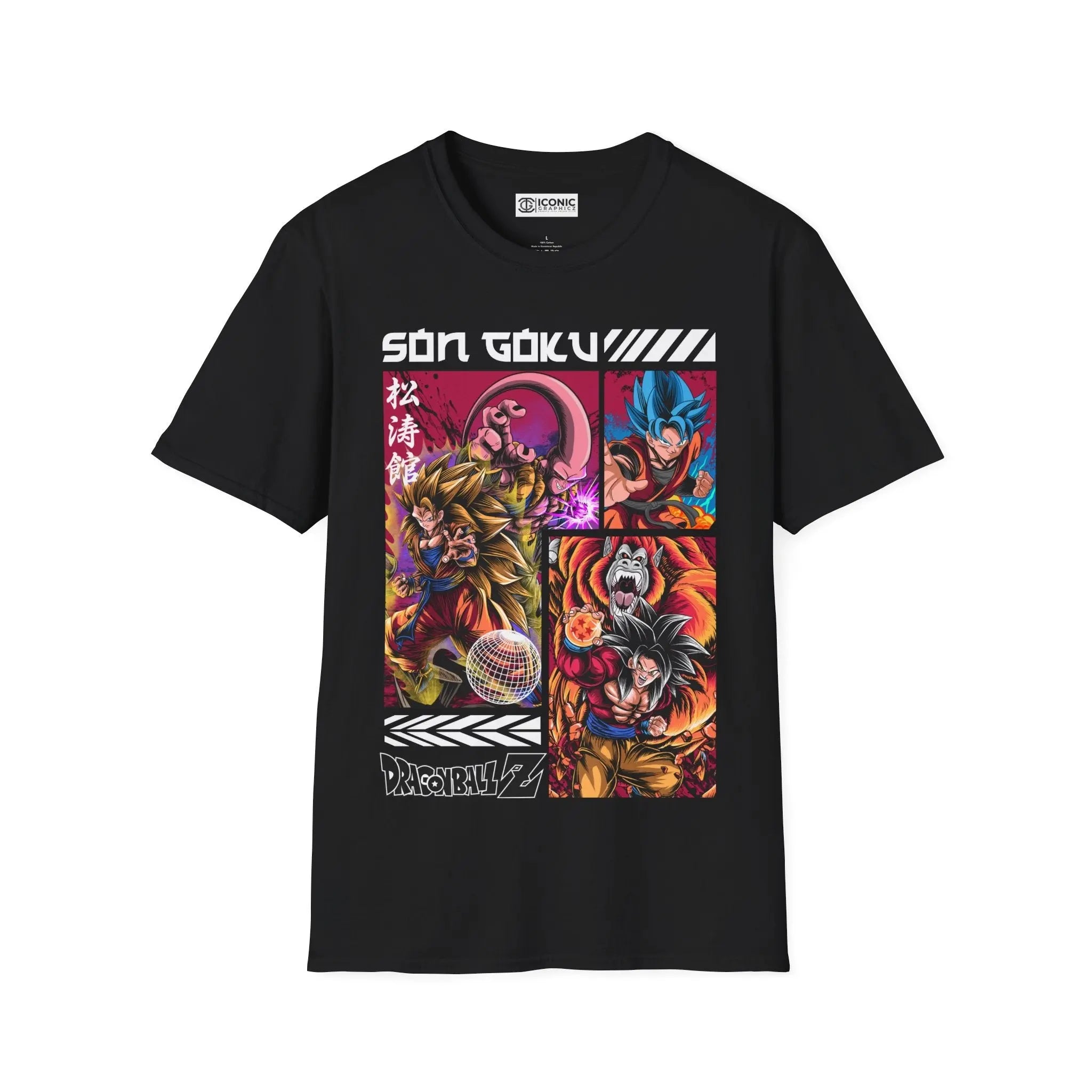 Goku Dragonball T-Shirt Printify