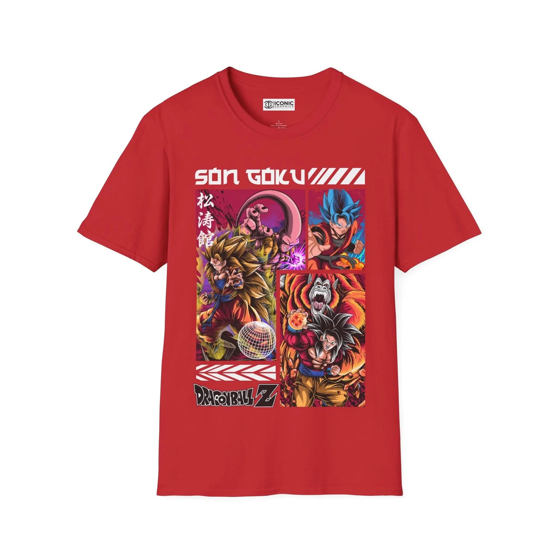 Goku Dragonball T-Shirt Printify