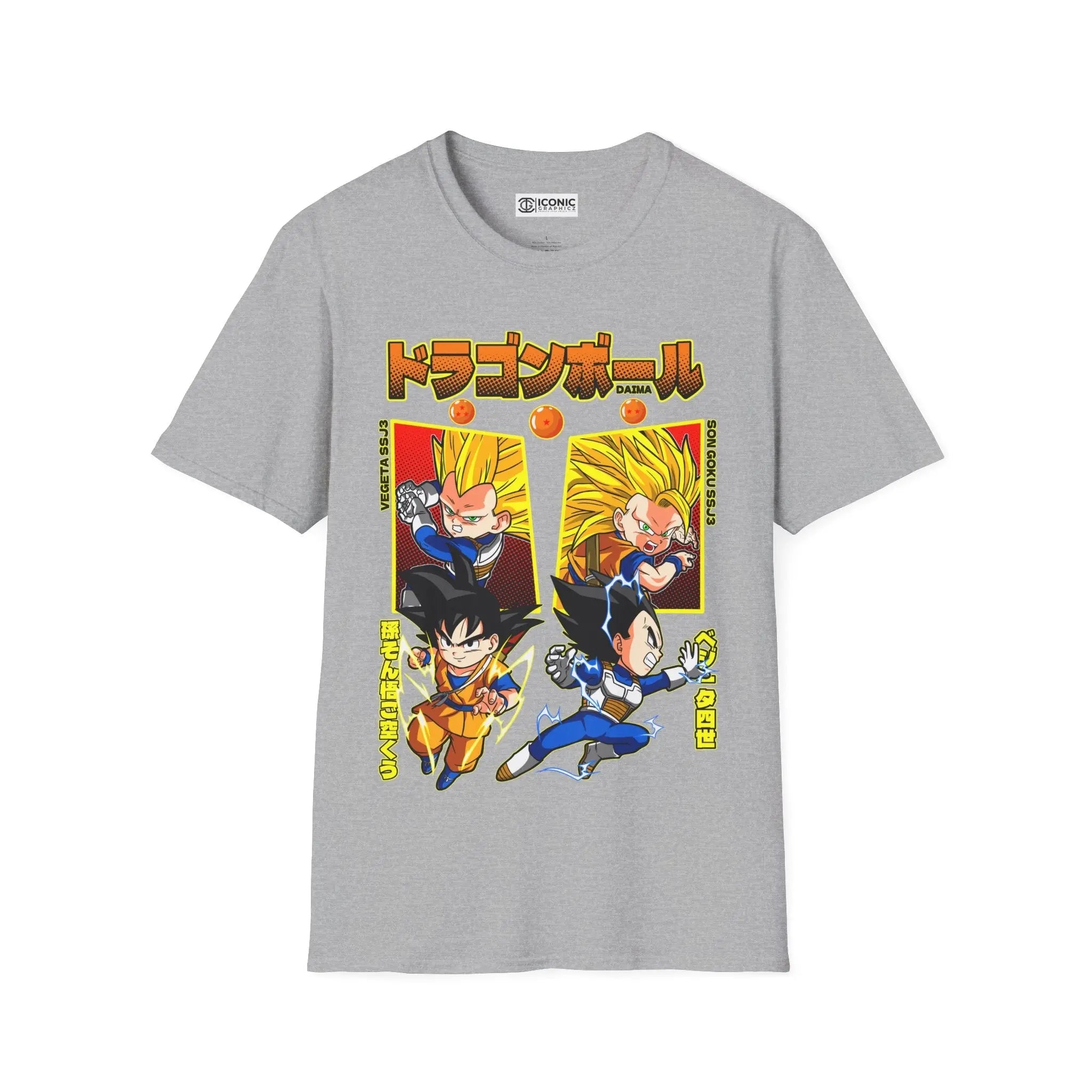 Goku x Vegeta Dragonball Daima T-Shirt Printify