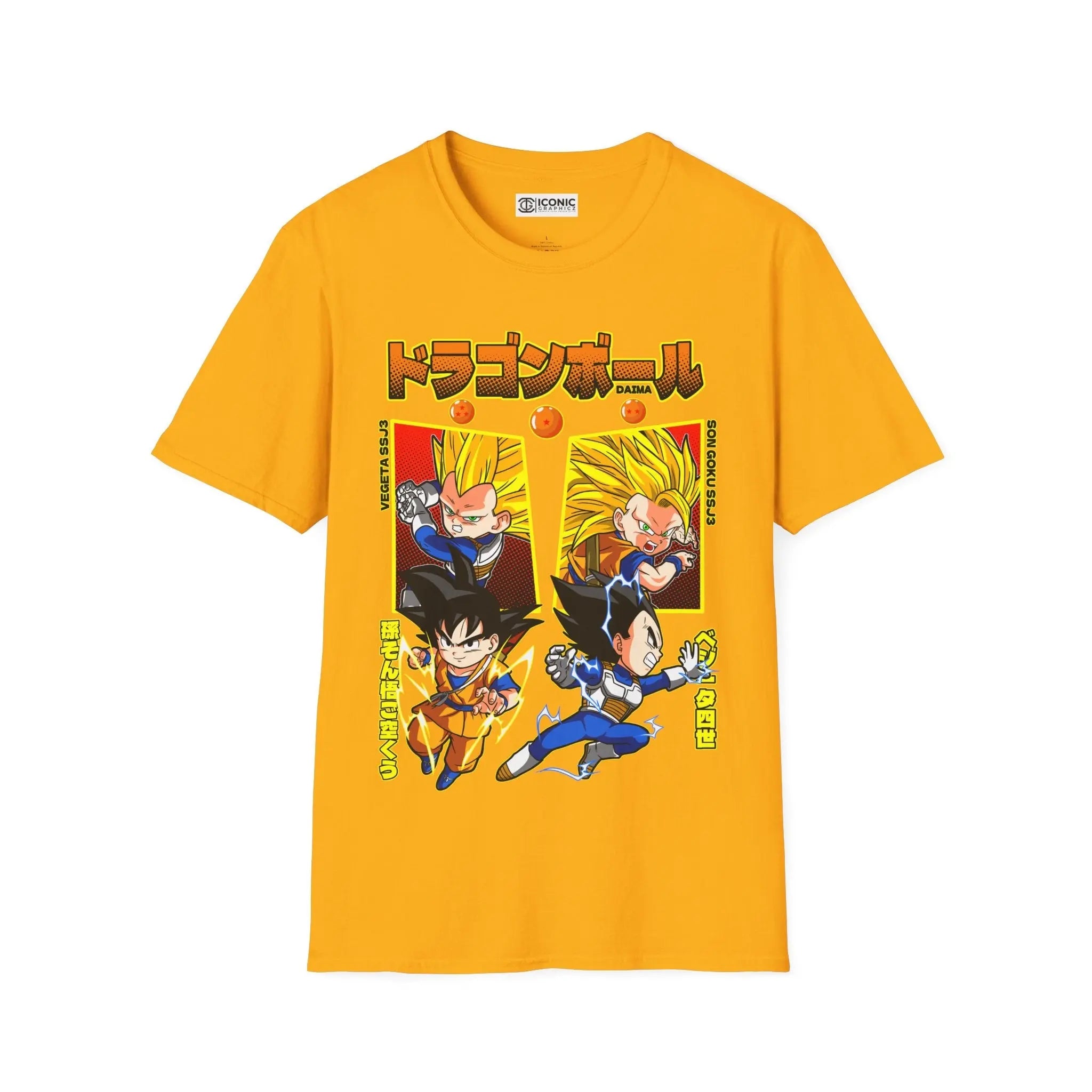 Goku x Vegeta Dragonball Daima T-Shirt Printify