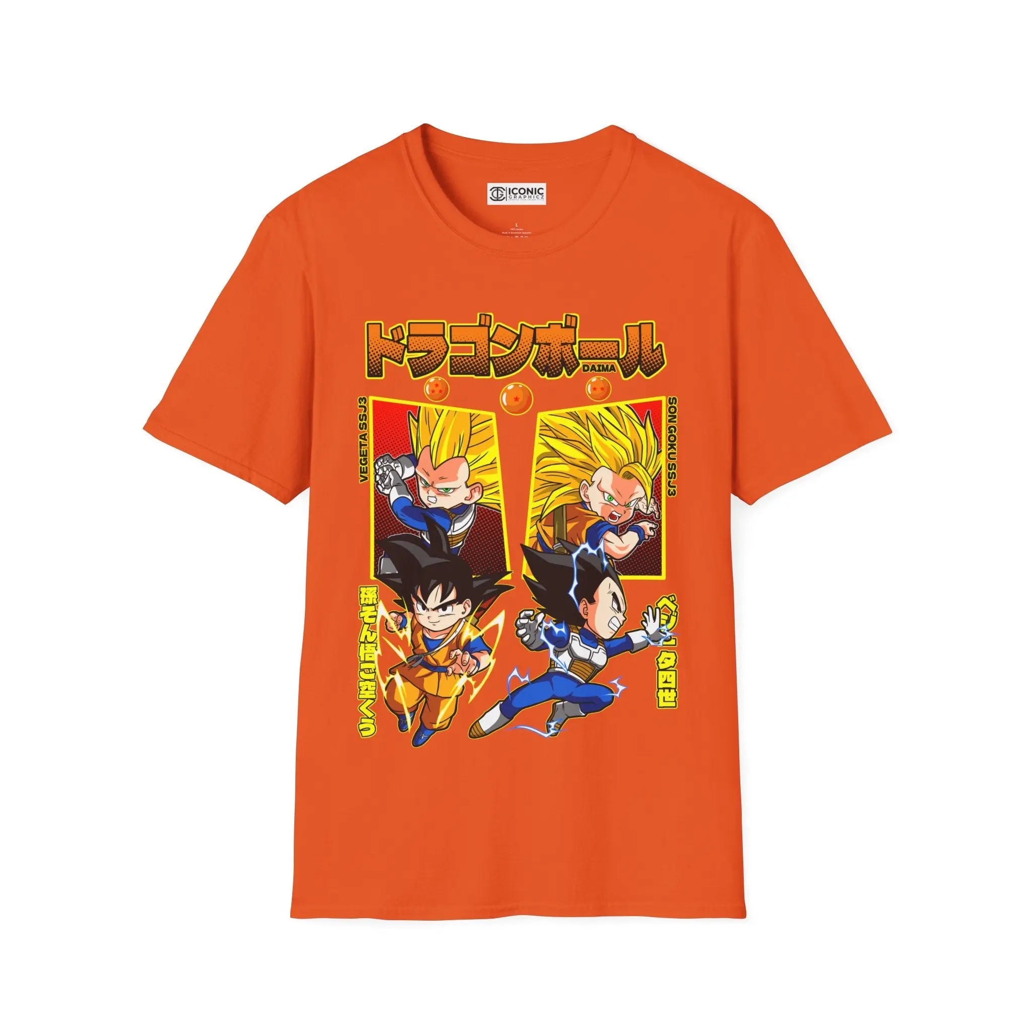 Goku x Vegeta Dragonball Daima T-Shirt Printify