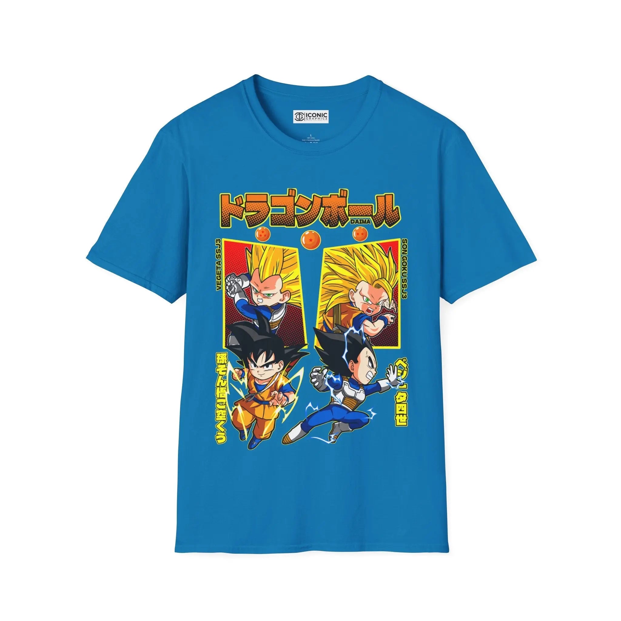 Goku x Vegeta Dragonball Daima T-Shirt Printify