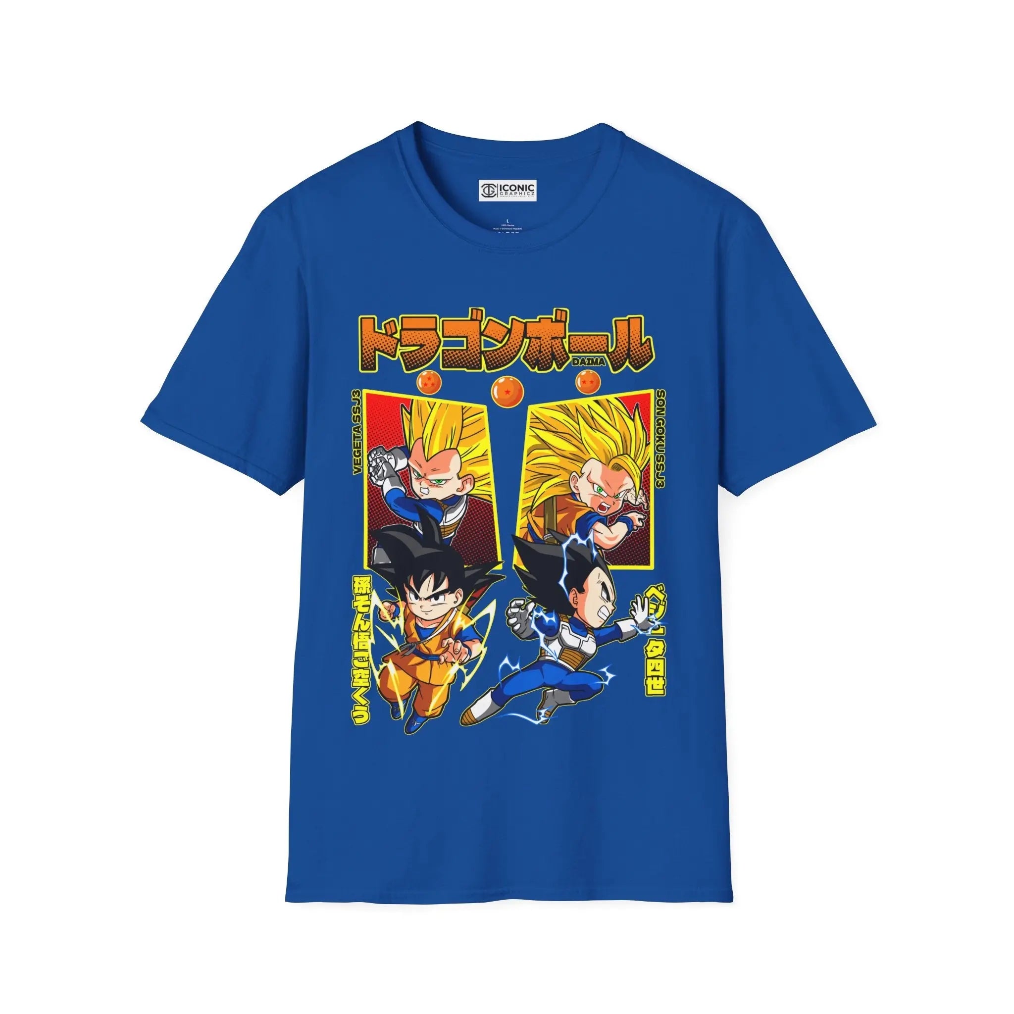 Goku x Vegeta Dragonball Daima T-Shirt Printify