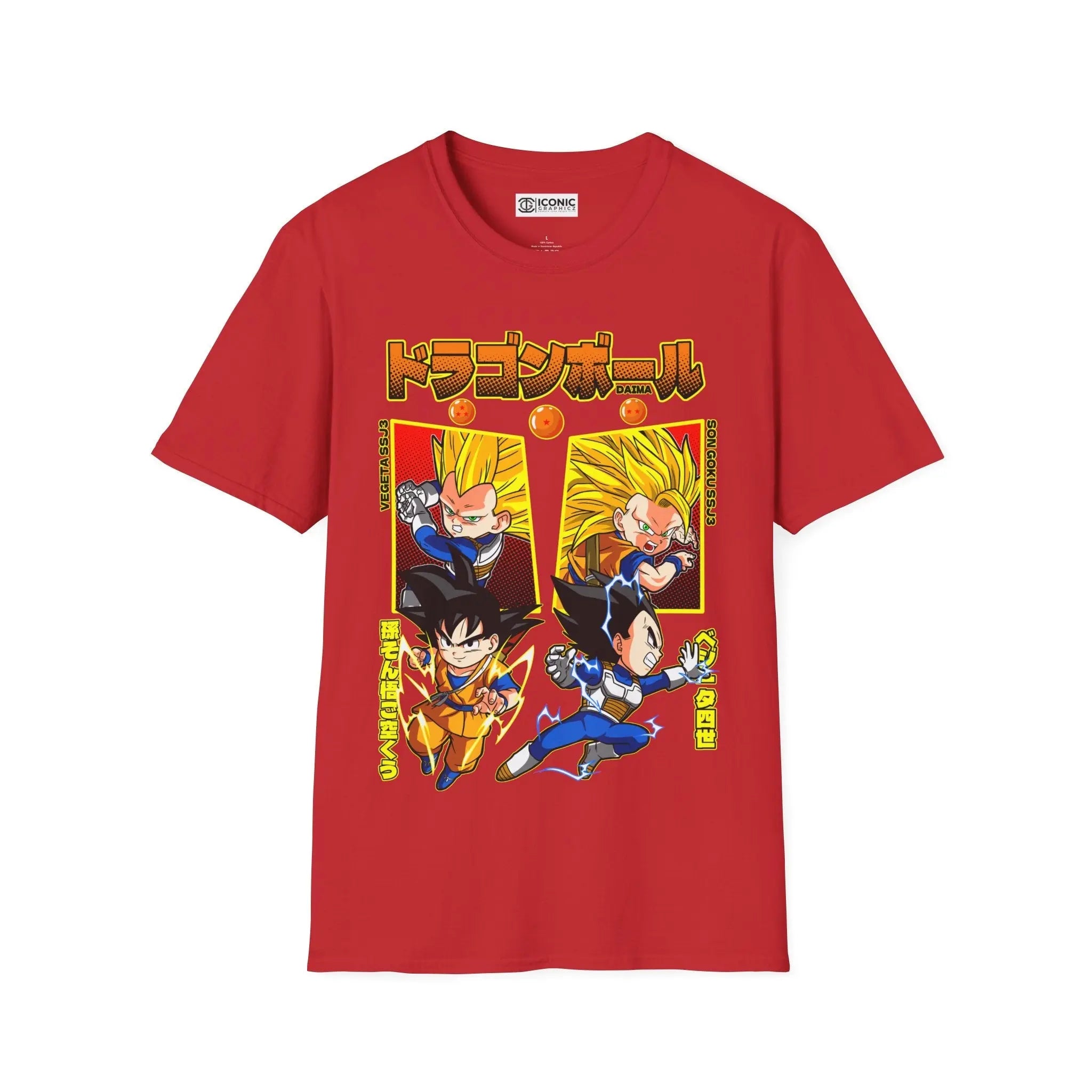 Goku x Vegeta Dragonball Daima T-Shirt Printify