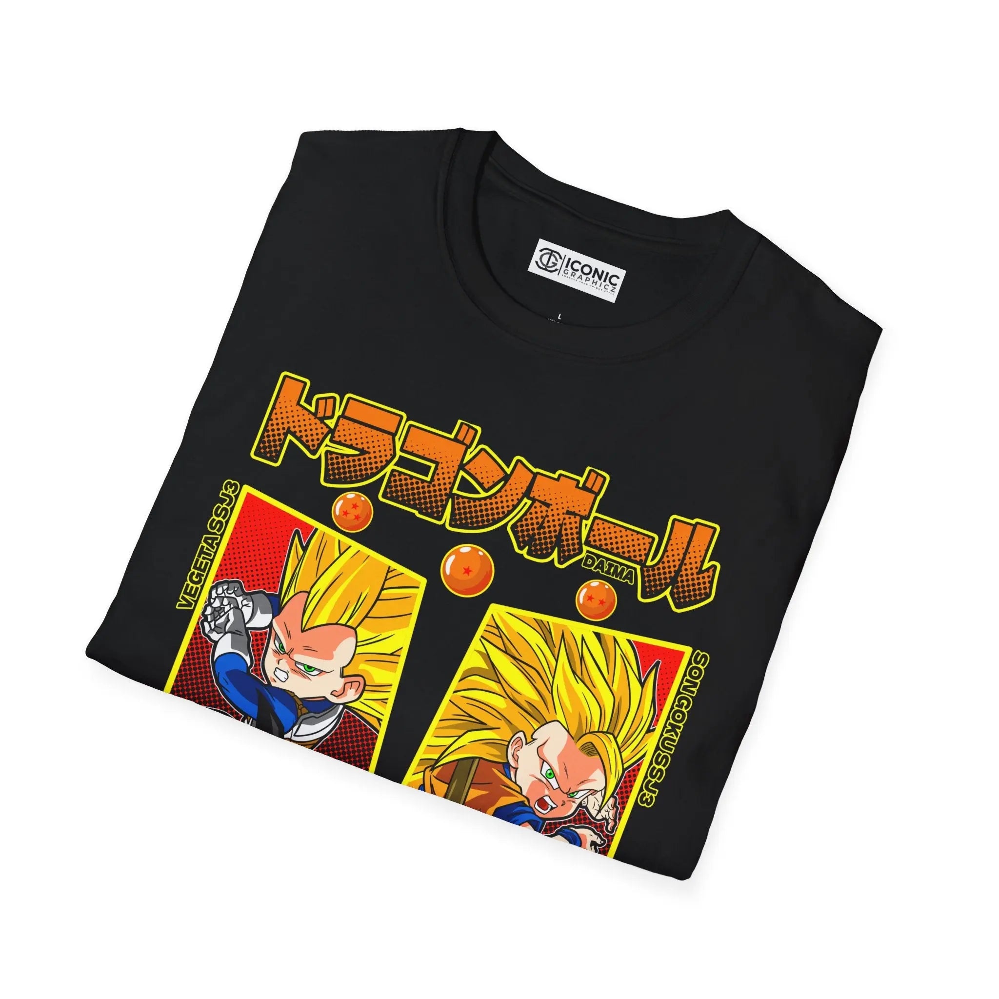 Goku x Vegeta Dragonball Daima T-Shirt Printify