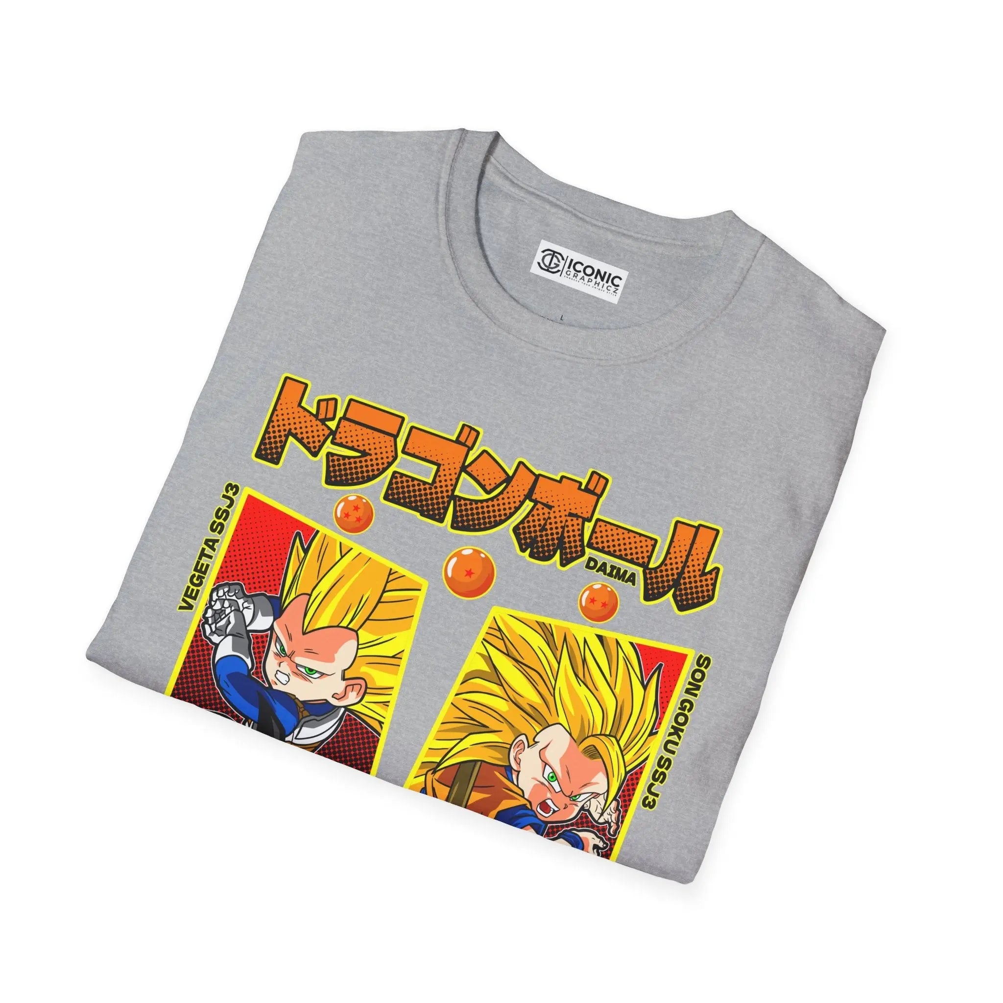Goku x Vegeta Dragonball Daima T-Shirt Printify