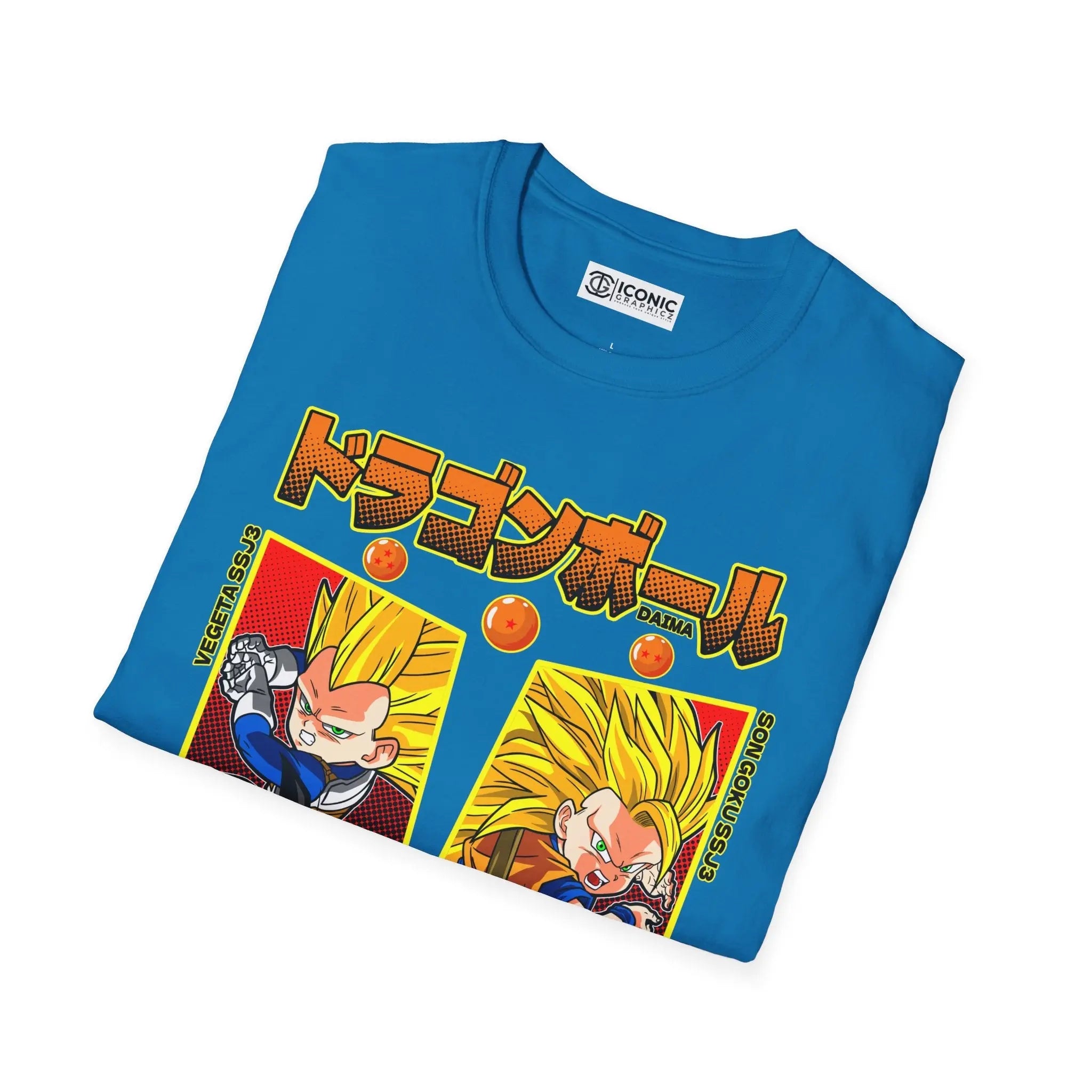 Goku x Vegeta Dragonball Daima T-Shirt Printify