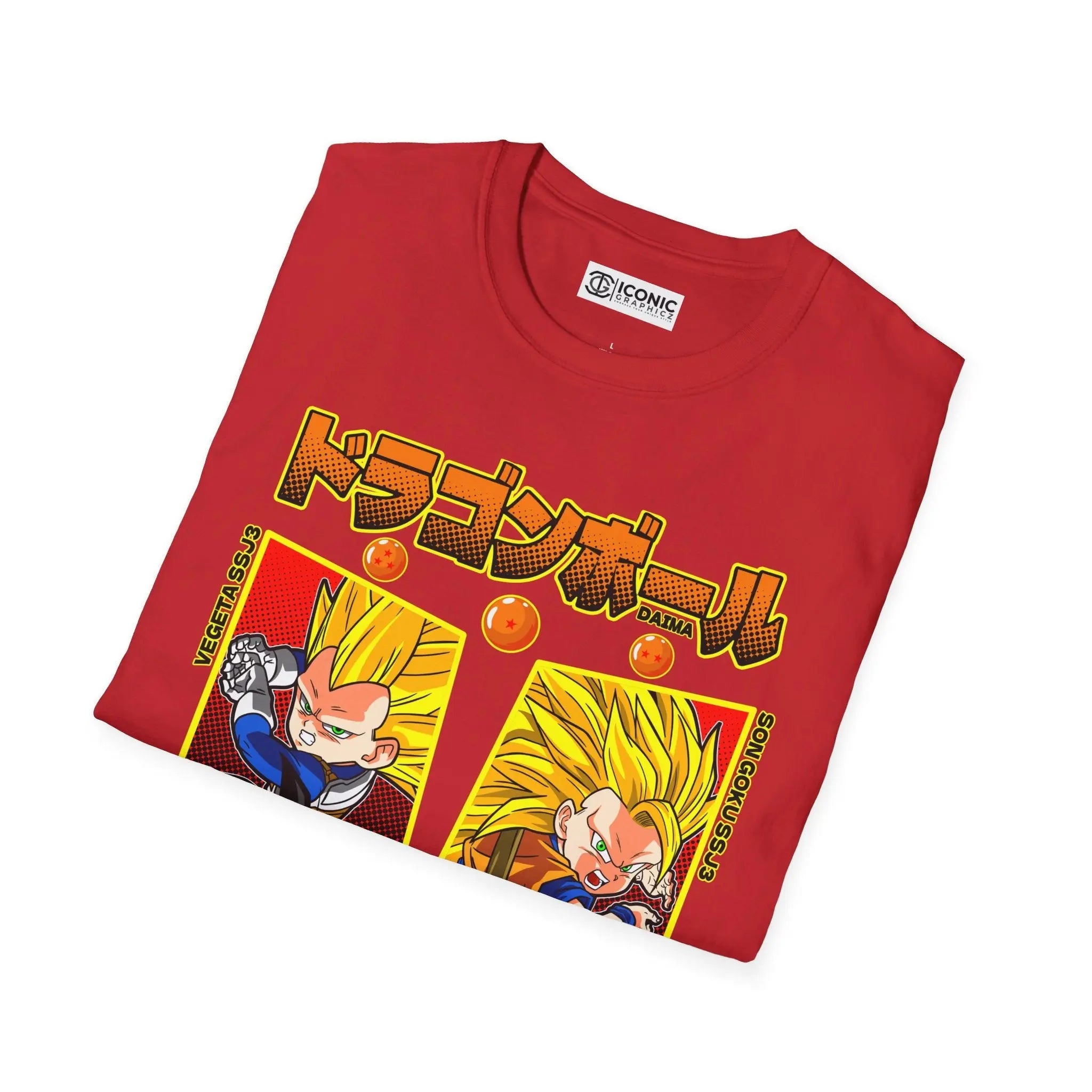 Goku x Vegeta Dragonball Daima T-Shirt Printify