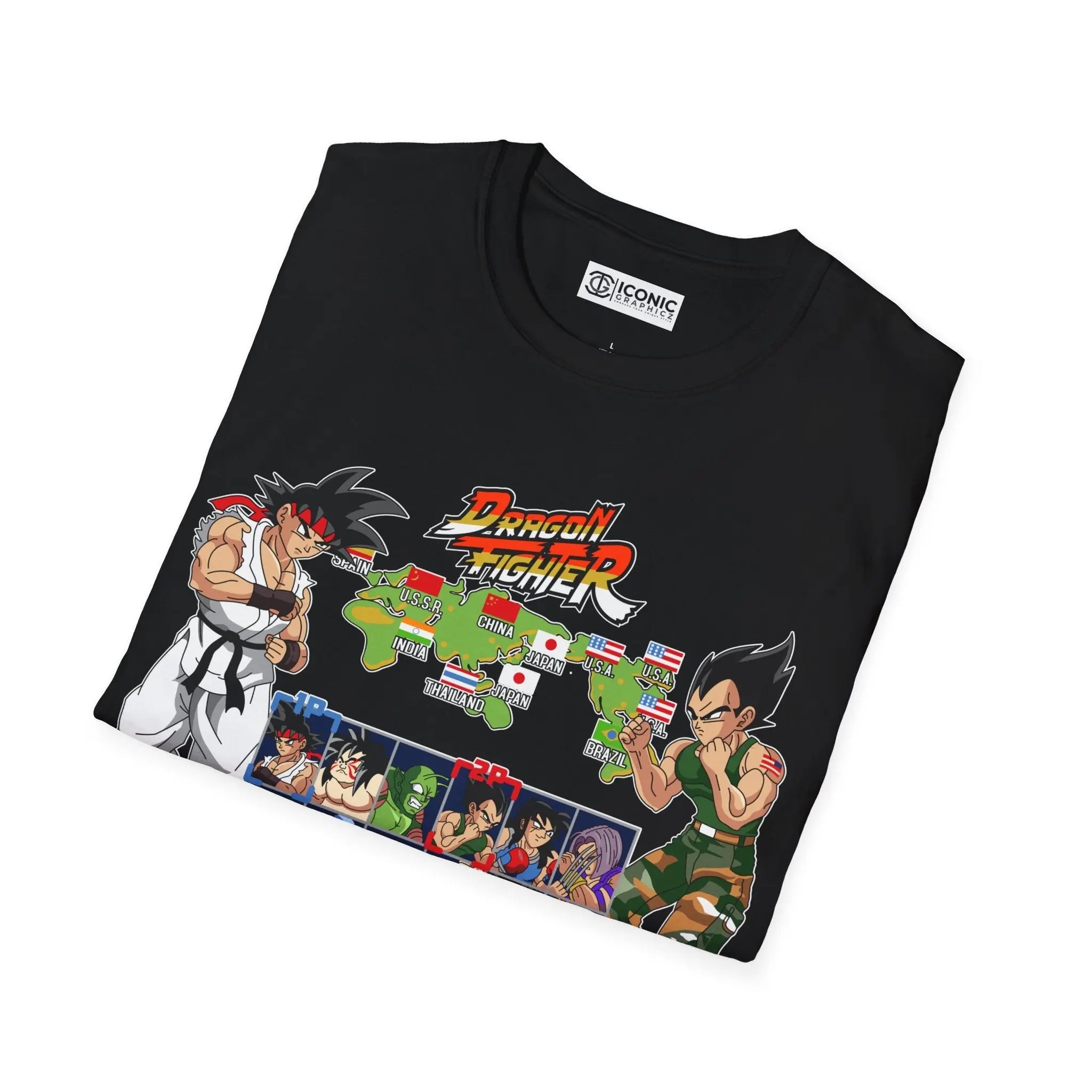 Goku x Vegeta Dragonball T-Shirt Printify