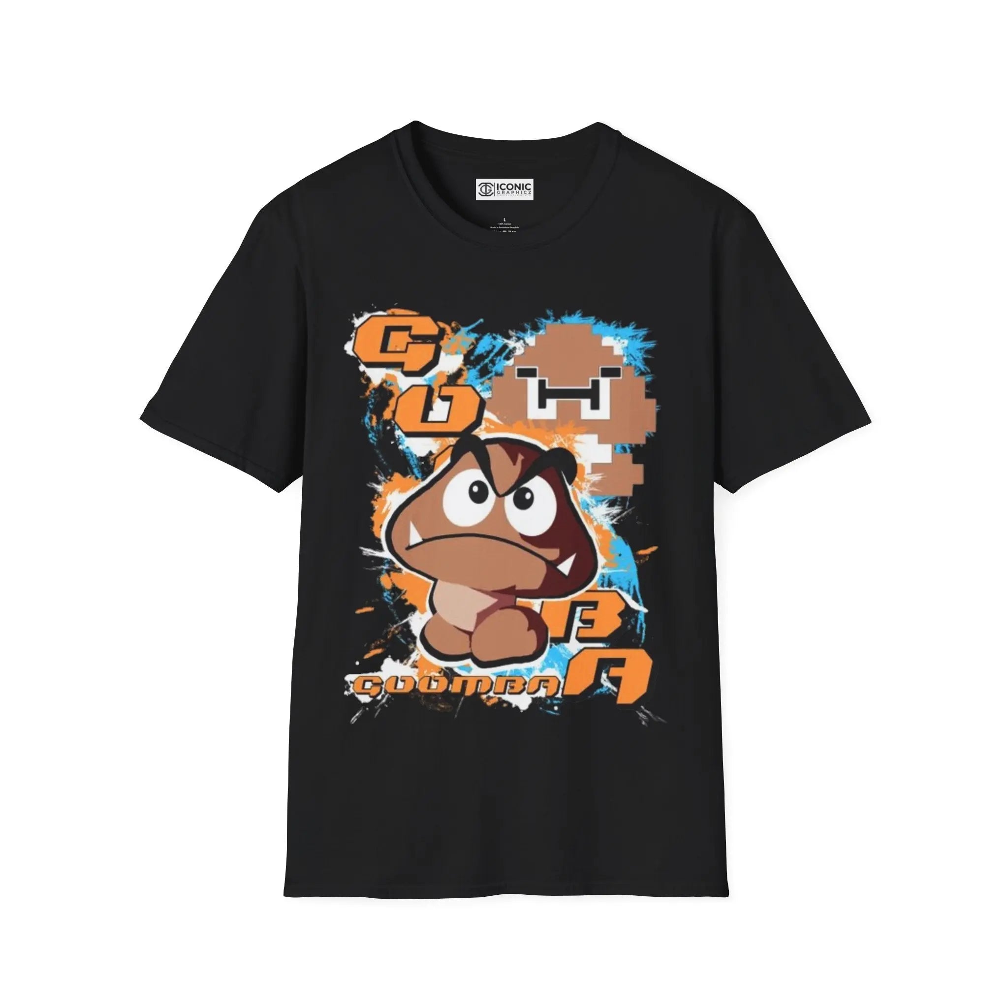 Goombaa Super Mario T-Shirt Printify