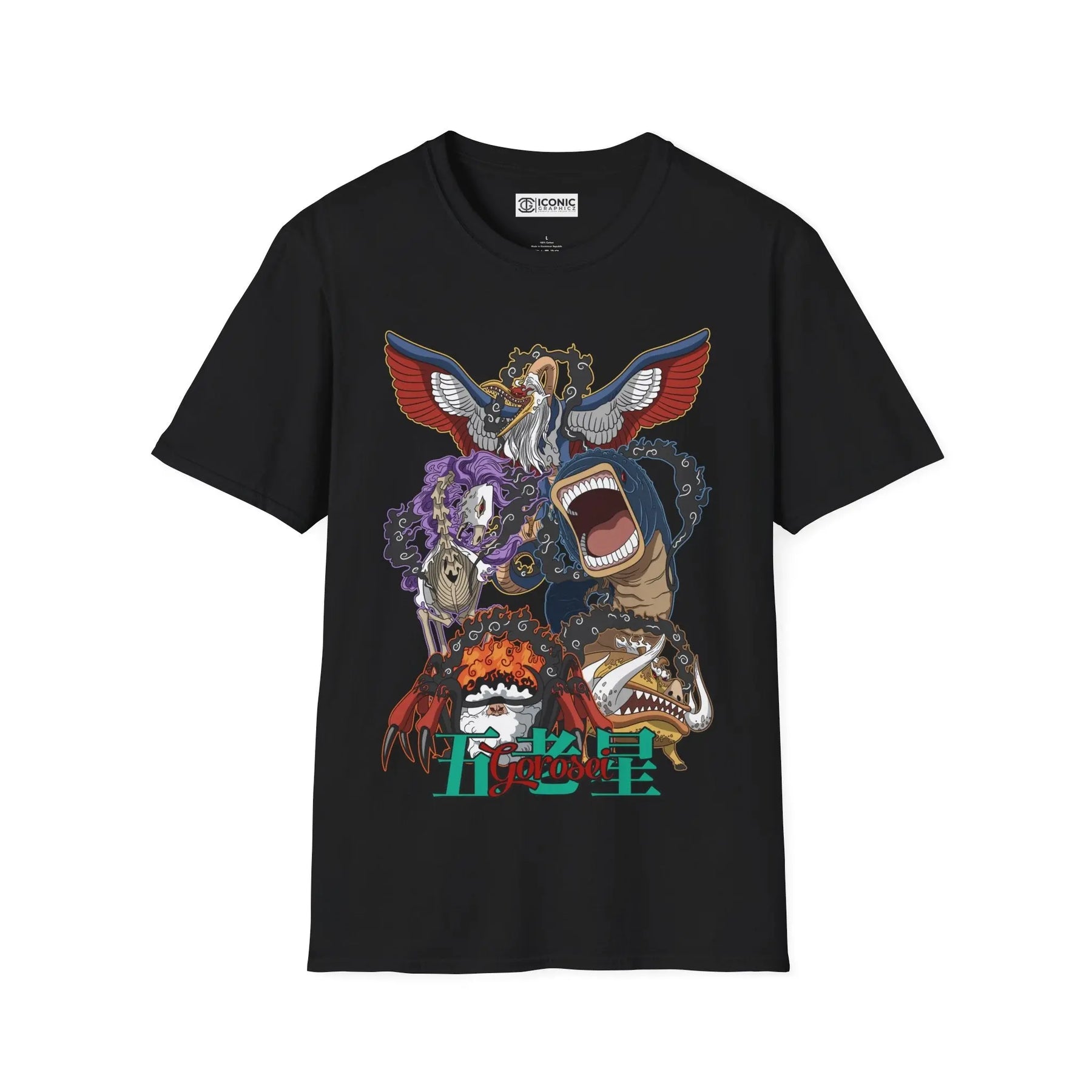 Gorosei One Piece T-Shirt Printify