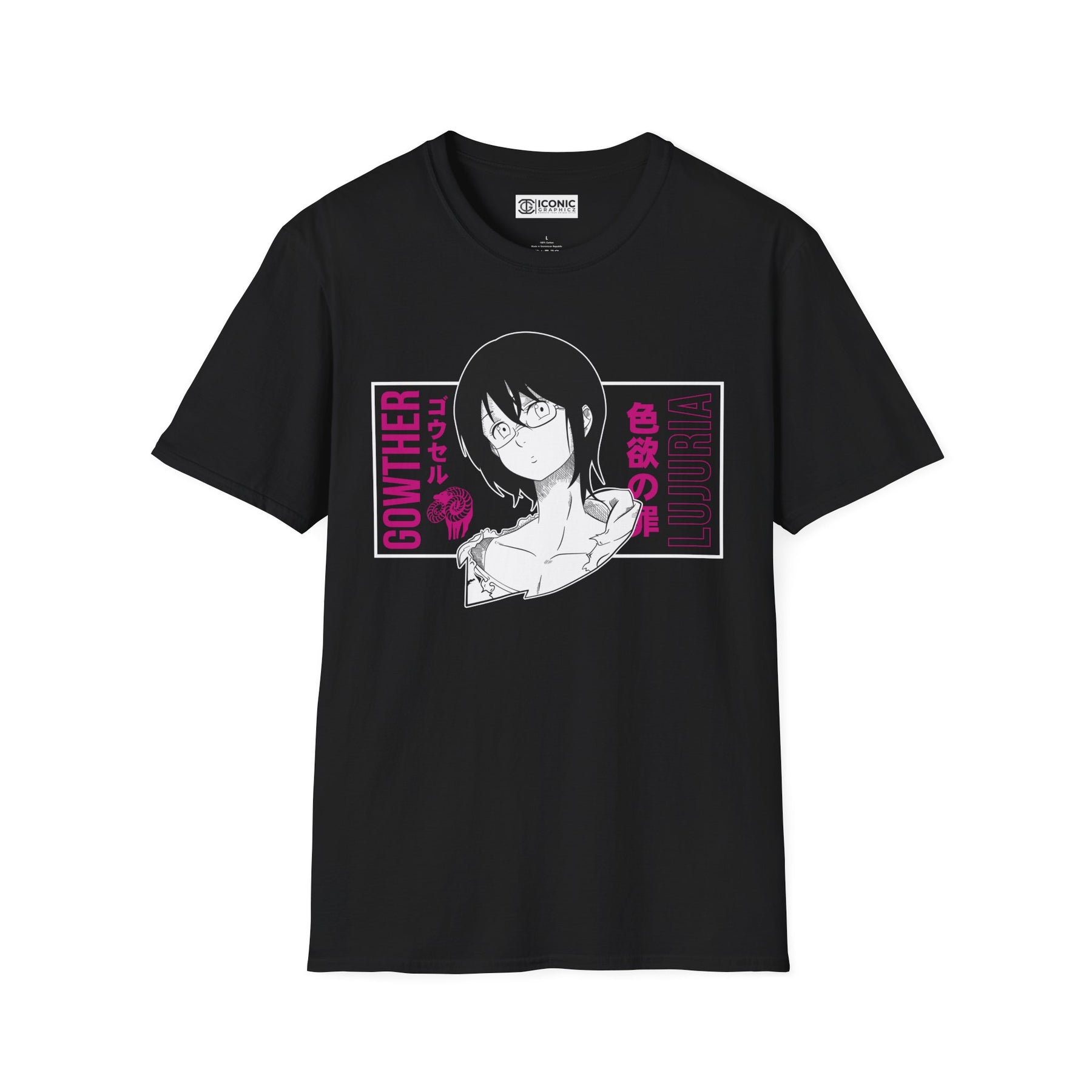 Gowther The Seven Deadly Sins T-Shirt - IGZ Clothing  - Gowther Unisex Softstyle T-Shirt Best Price 26 at IGZ Clothing 