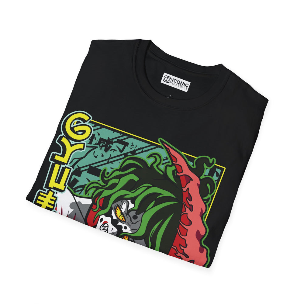 Gyutaro Demon Slayer T-Shirt - IGZ Clothing  - Gyutaro Unisex Softstyle T-Shirt Best Price 26 at IGZ Clothing 