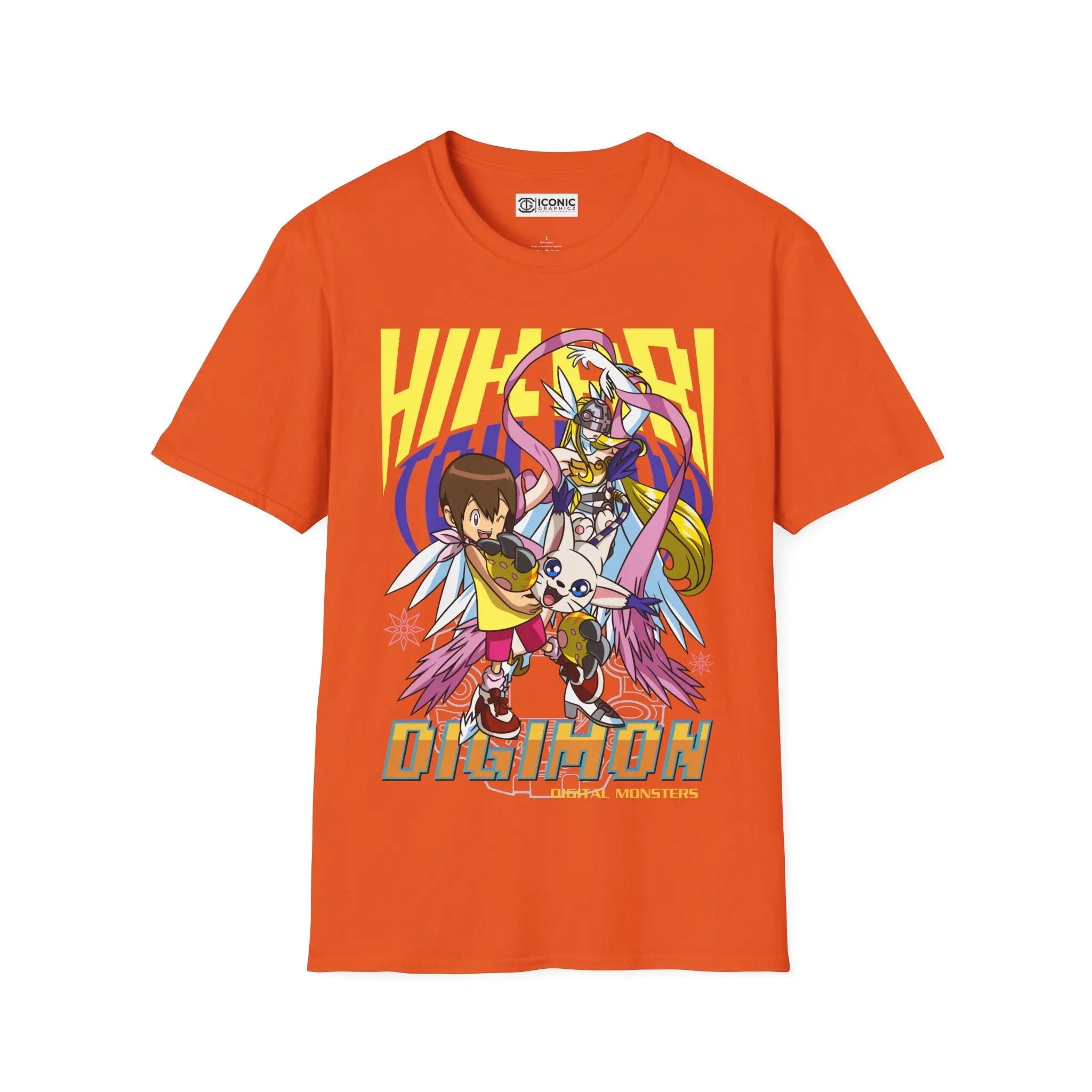 HIKARI X ANGEWOMON Digimon T-Shirt Printify