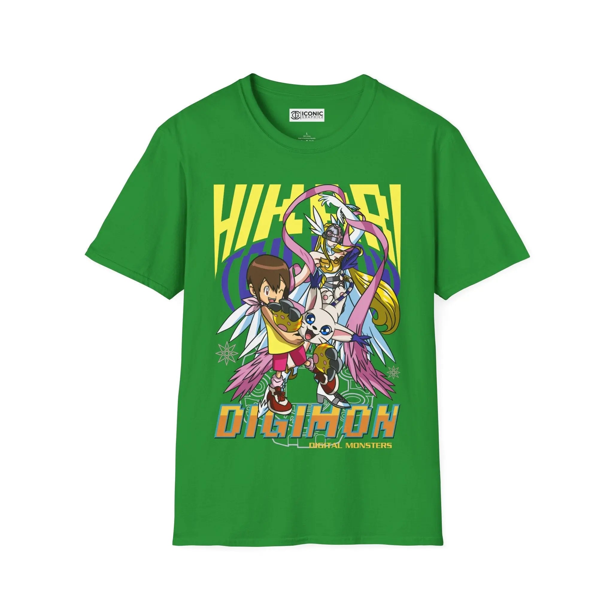 HIKARI X ANGEWOMON Digimon T-Shirt Printify