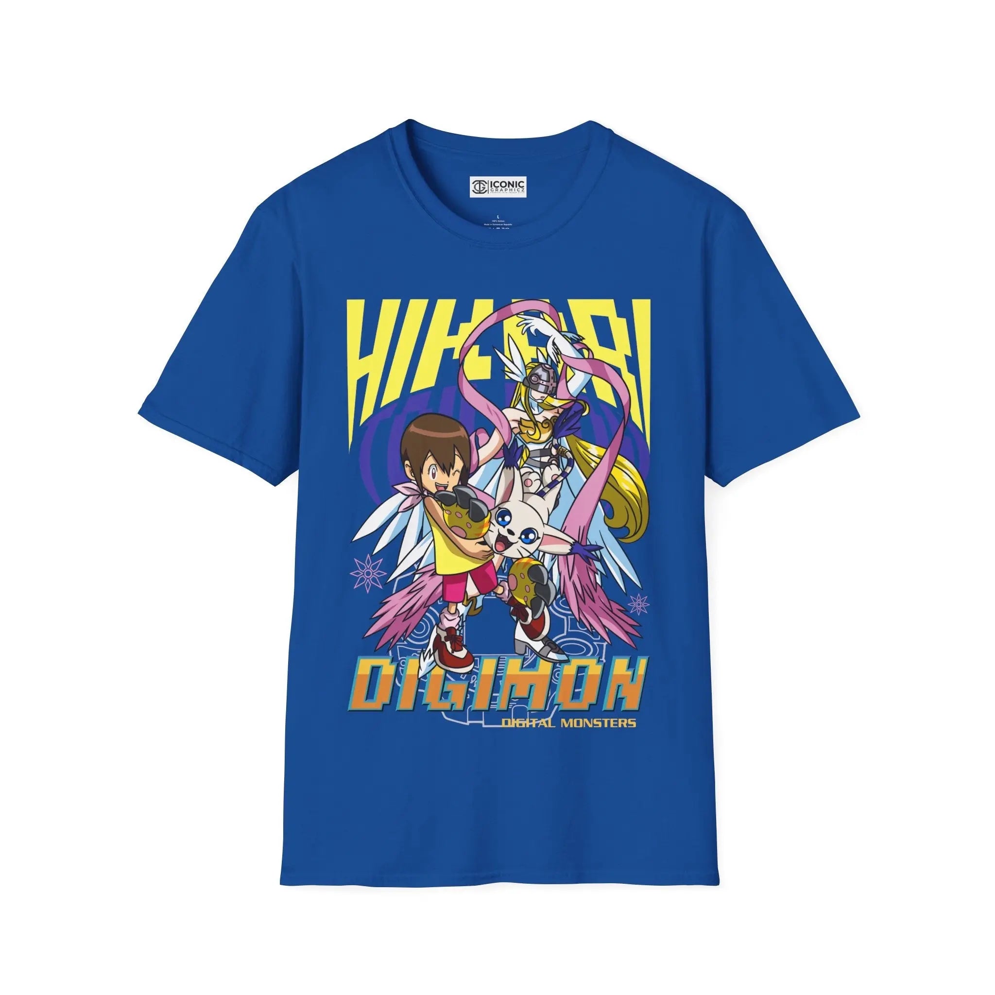 HIKARI X ANGEWOMON Digimon T-Shirt Printify