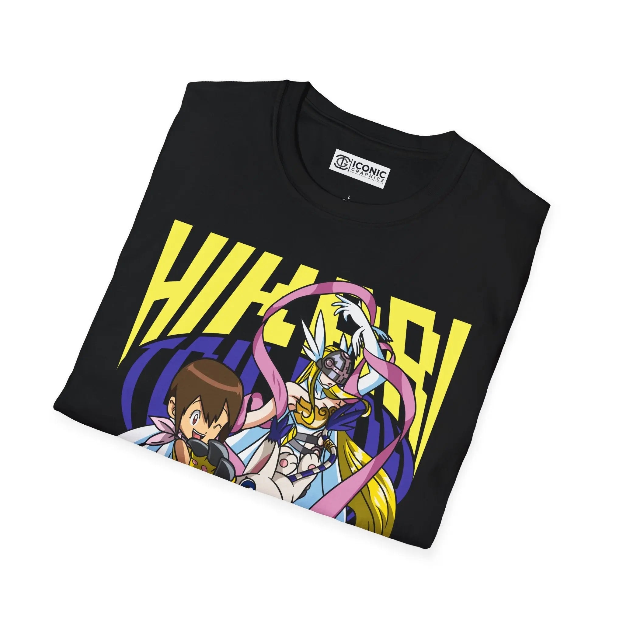 HIKARI X ANGEWOMON Digimon T-Shirt Printify