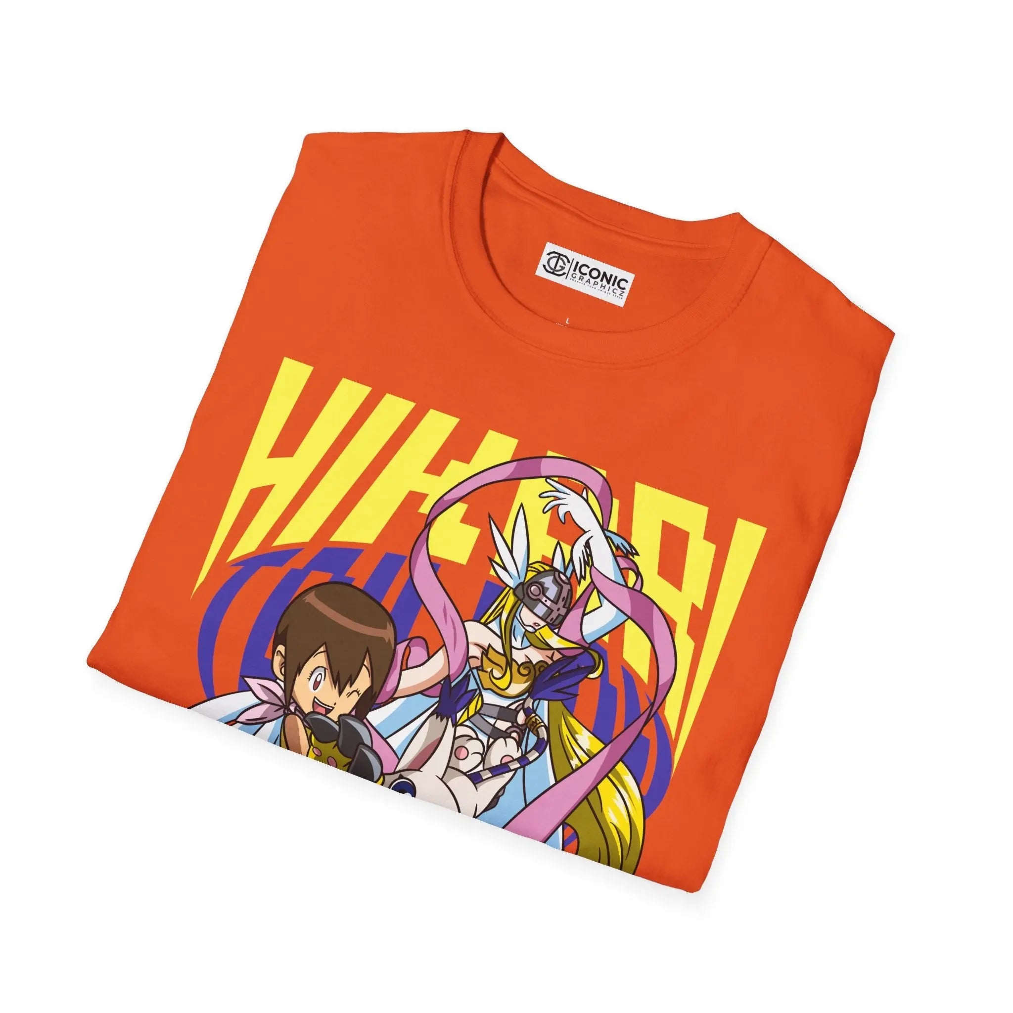 HIKARI X ANGEWOMON Digimon T-Shirt Printify