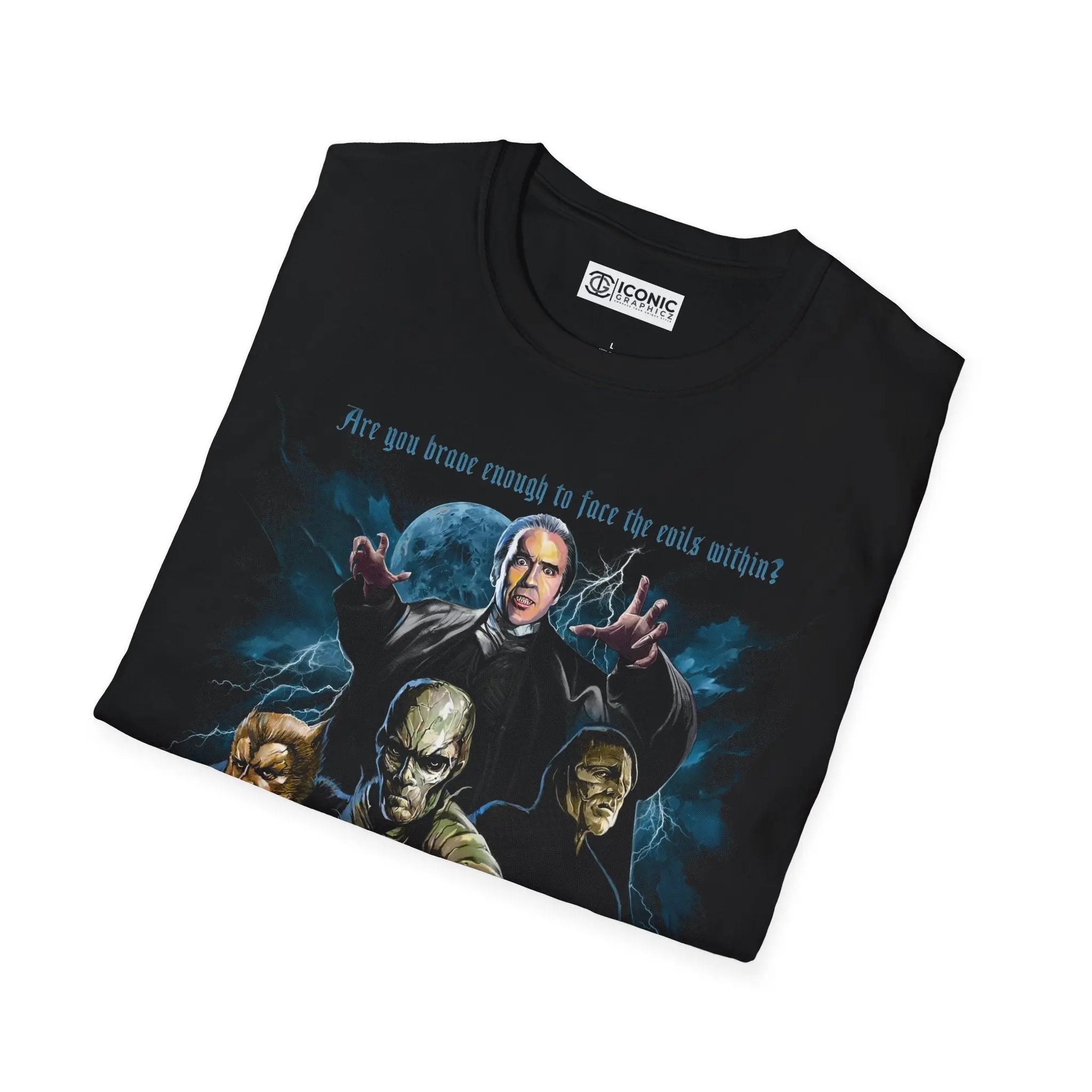 Hammer House of Horror T-Shirt - Hammer House of Horror Graphic Tee Printify