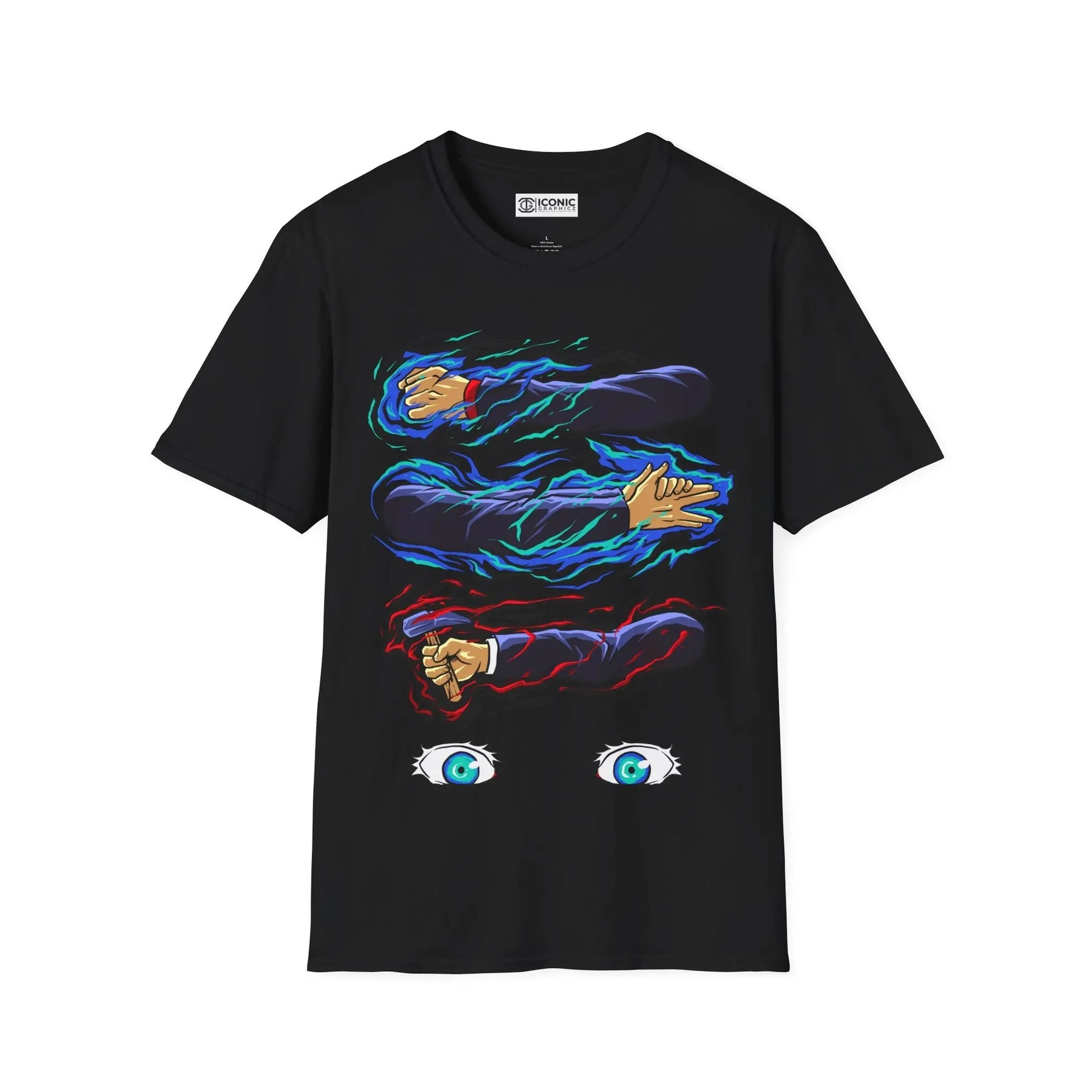 Hand signs Jujitsu Kaisen T-Shirt Printify