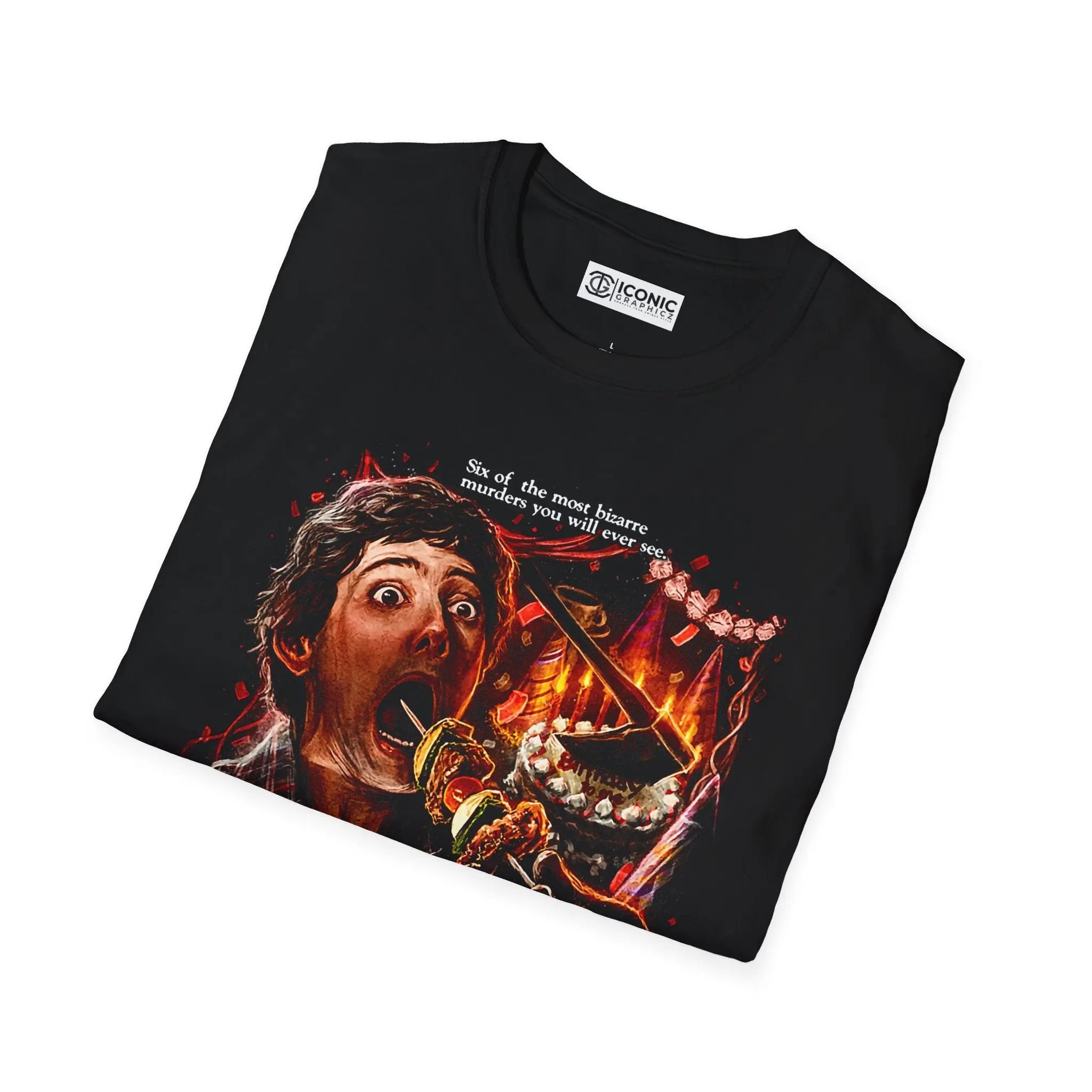 Happy Birthday Horror T-Shirt Printify