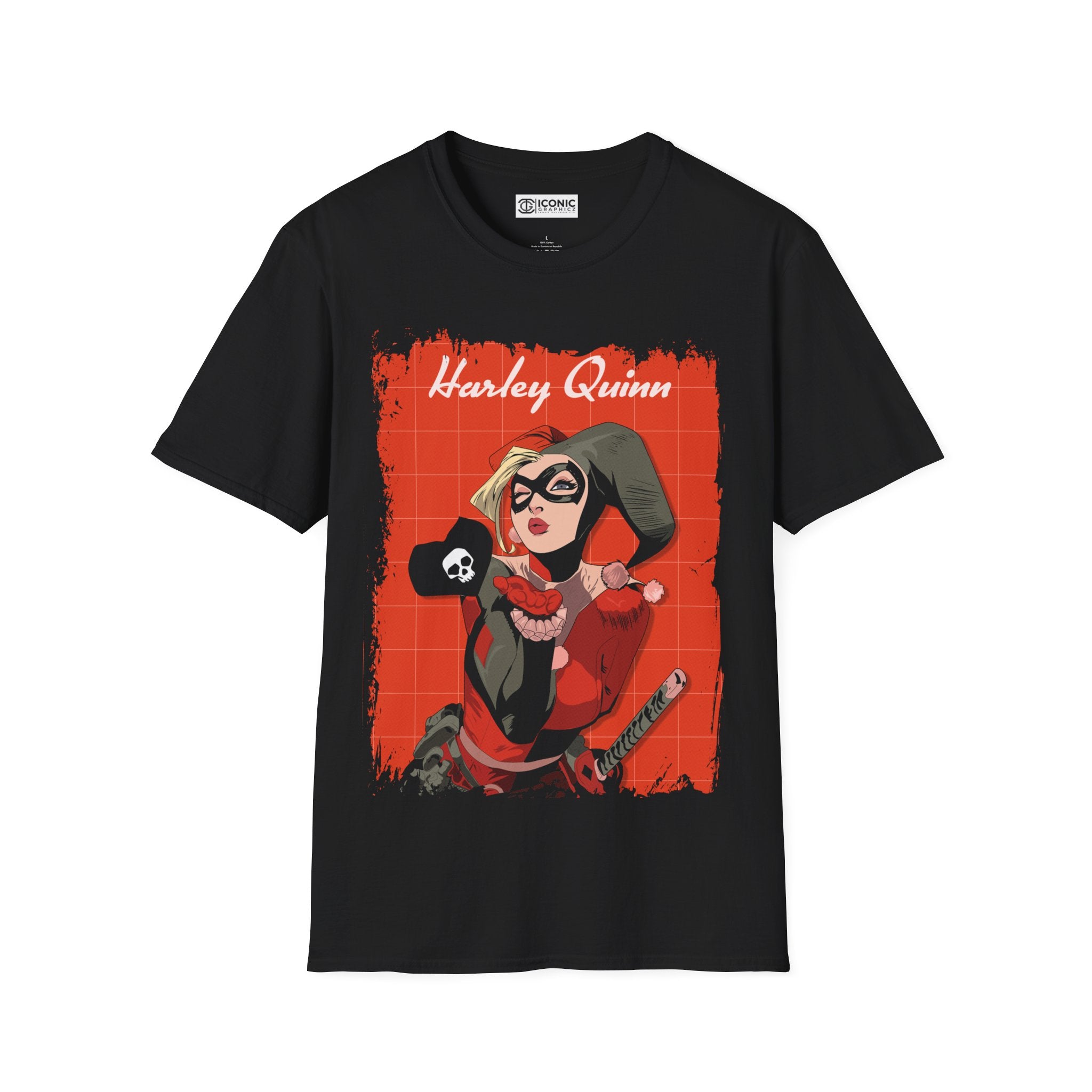 Harley Quinn T-Shirt - IGZ Clothing  - Harley Quinn Unisex Softstyle T-Shirt Best Price 26 at IGZ Clothing 