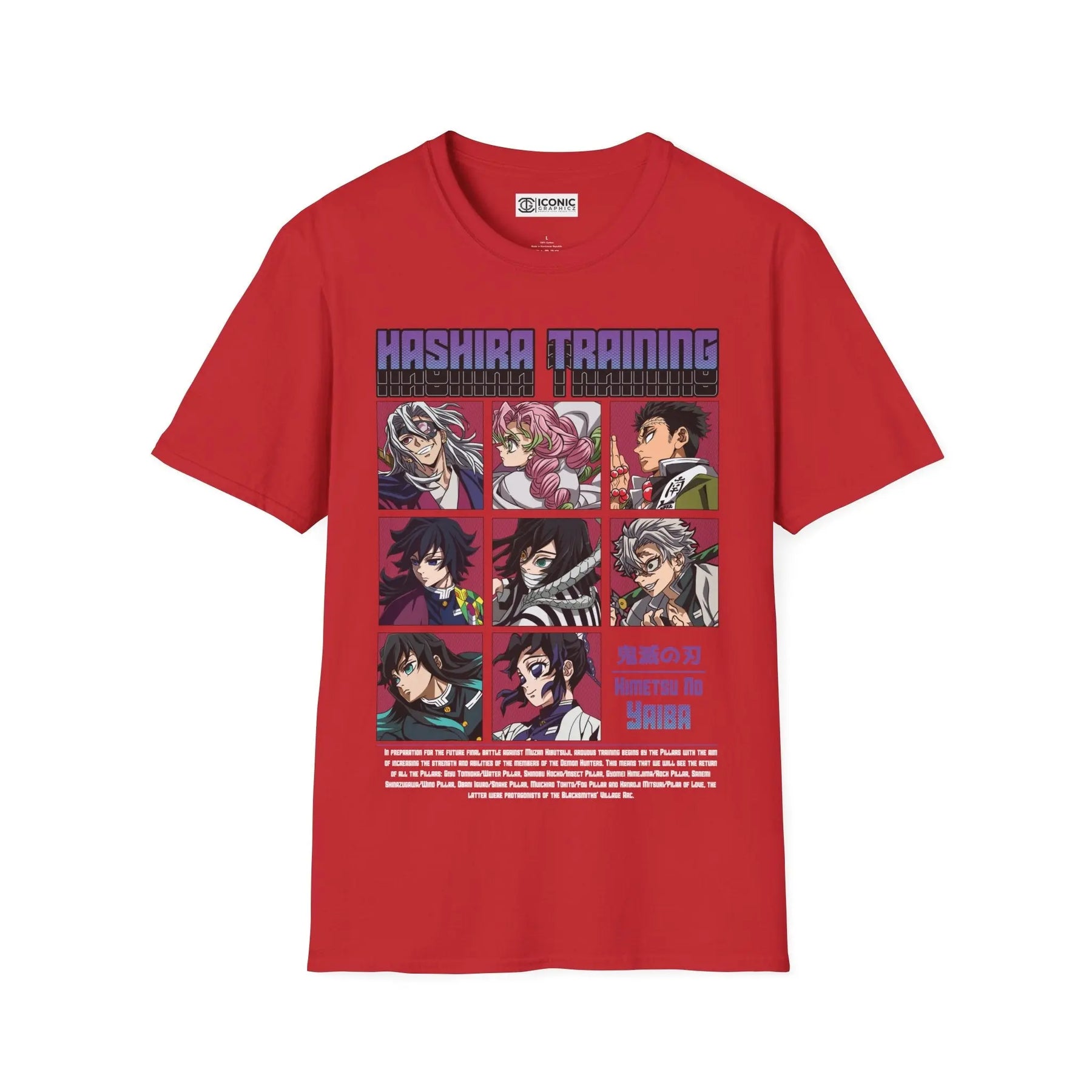 Hashiras Demon Slayer T-Shirt Printify